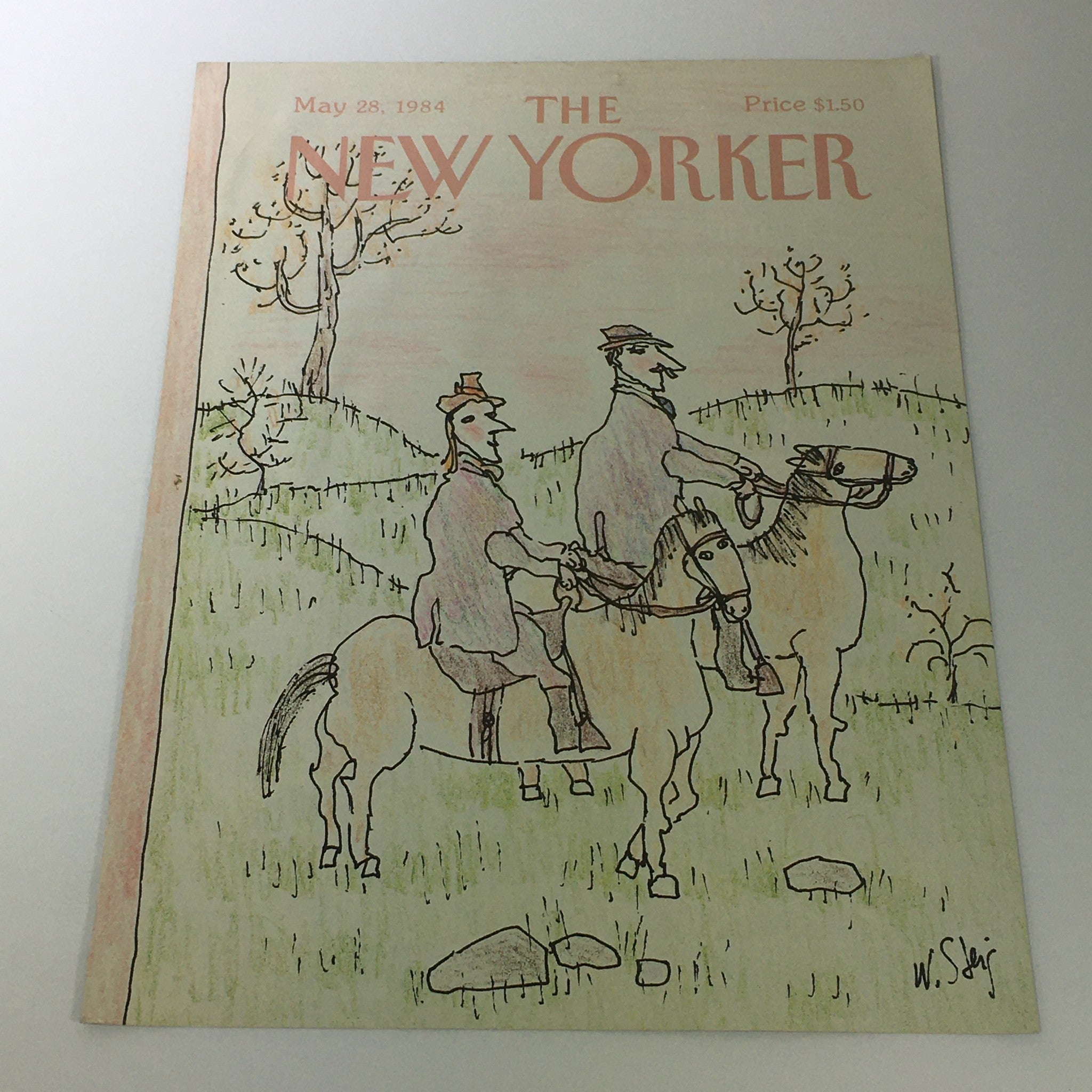 COVER ONLY - The New Yorker Magazine May 28 1984 - William Steig