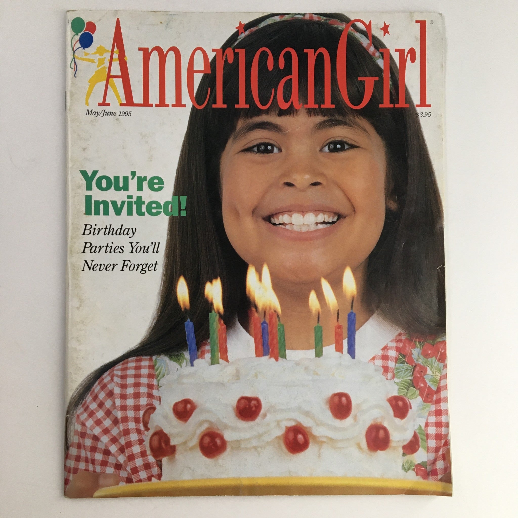 American Girl Magazine May 1995 Birthday Parties You'll Never Forget, w Cutouts