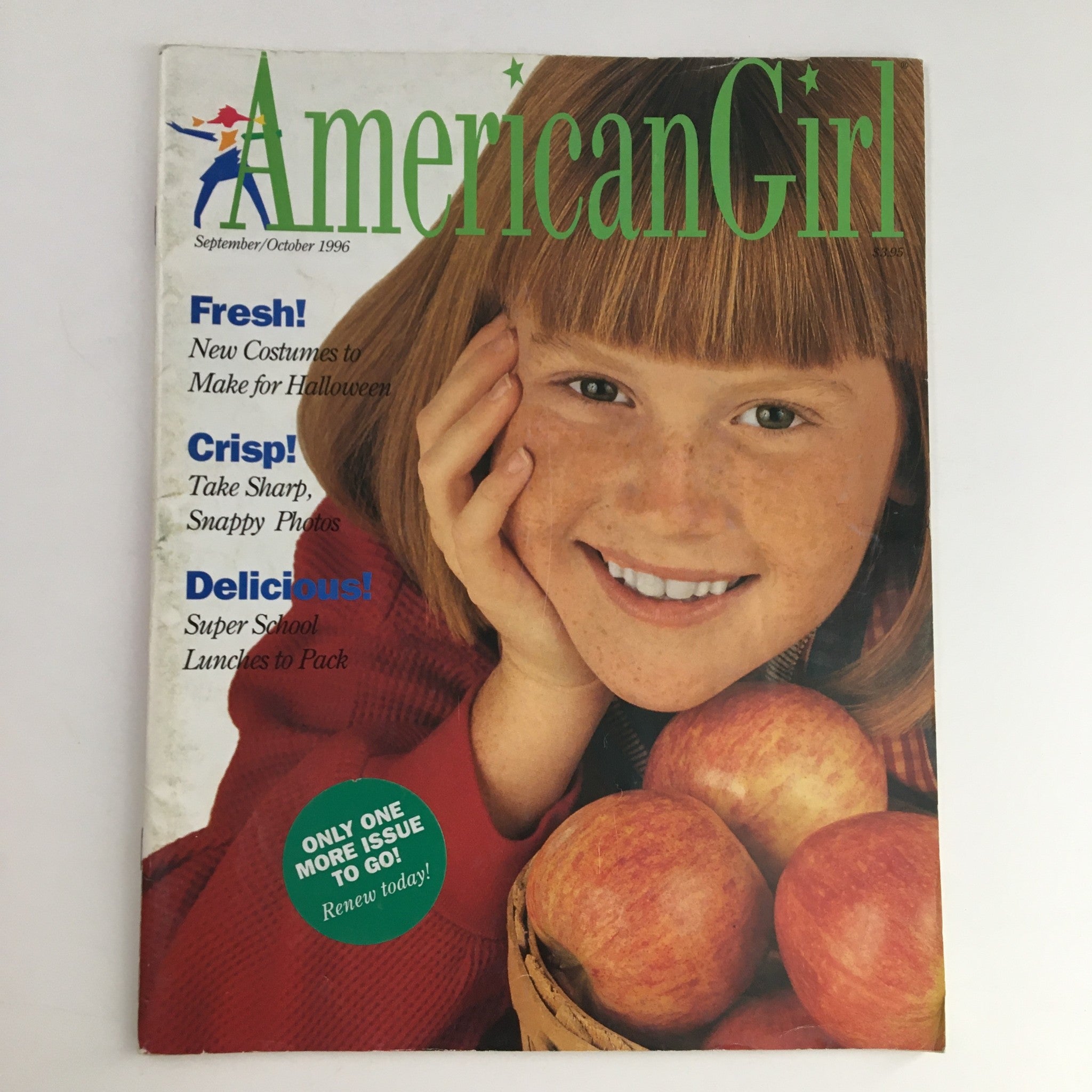 American Girl Magazine September 1996 School Lunches to Pack, w Cutouts