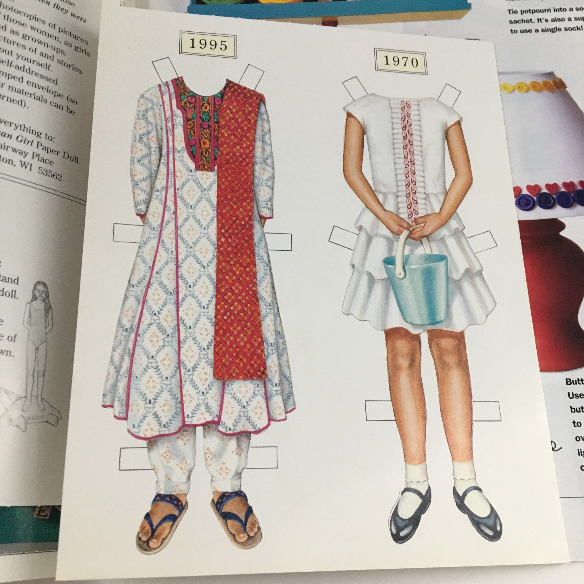 American Girl Magazine September 1995 Turn Boxes Into Clever Costumes, w Cutouts