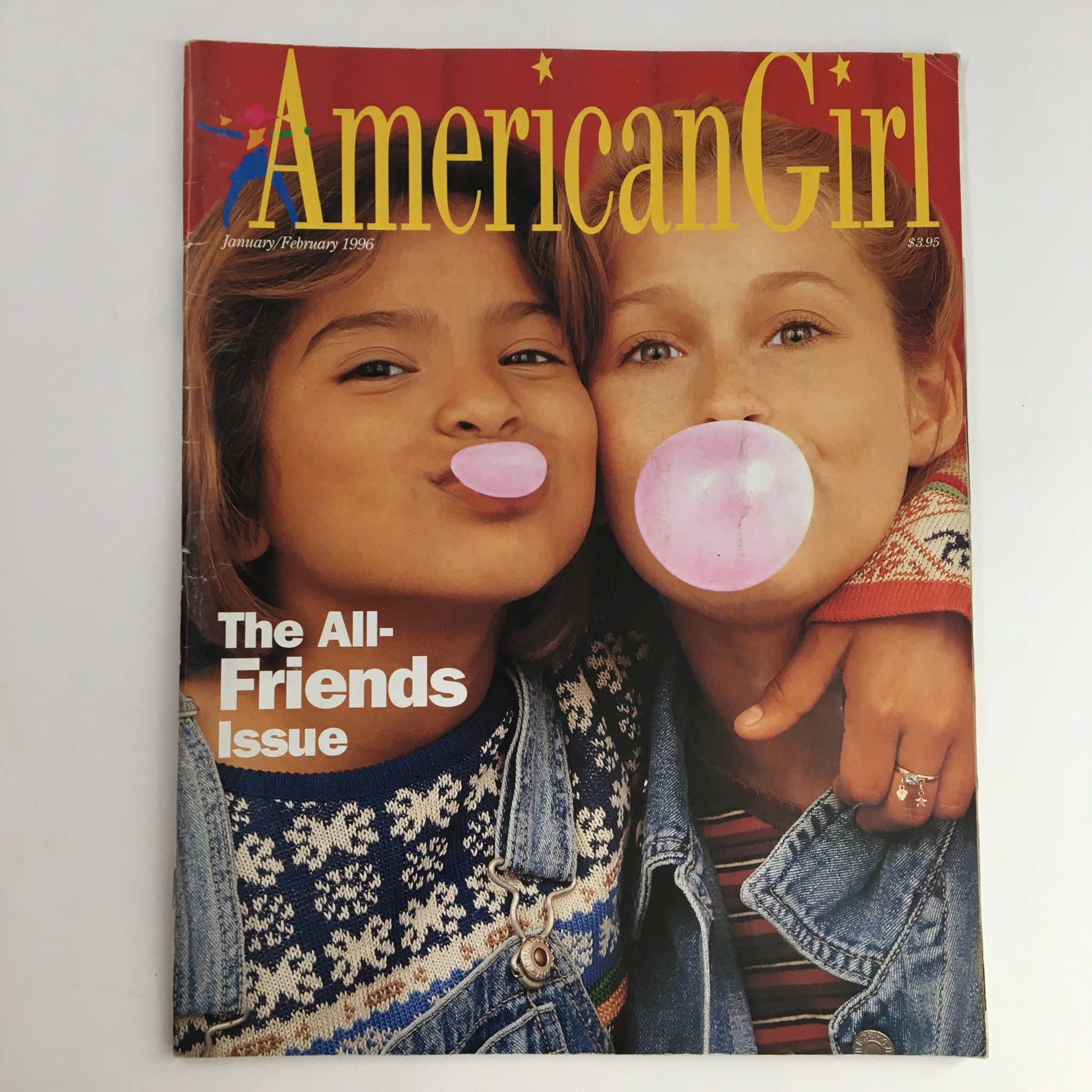 American Girl Magazine January 1996 Taylor Norvell, All-Friends Issue, w Cutouts