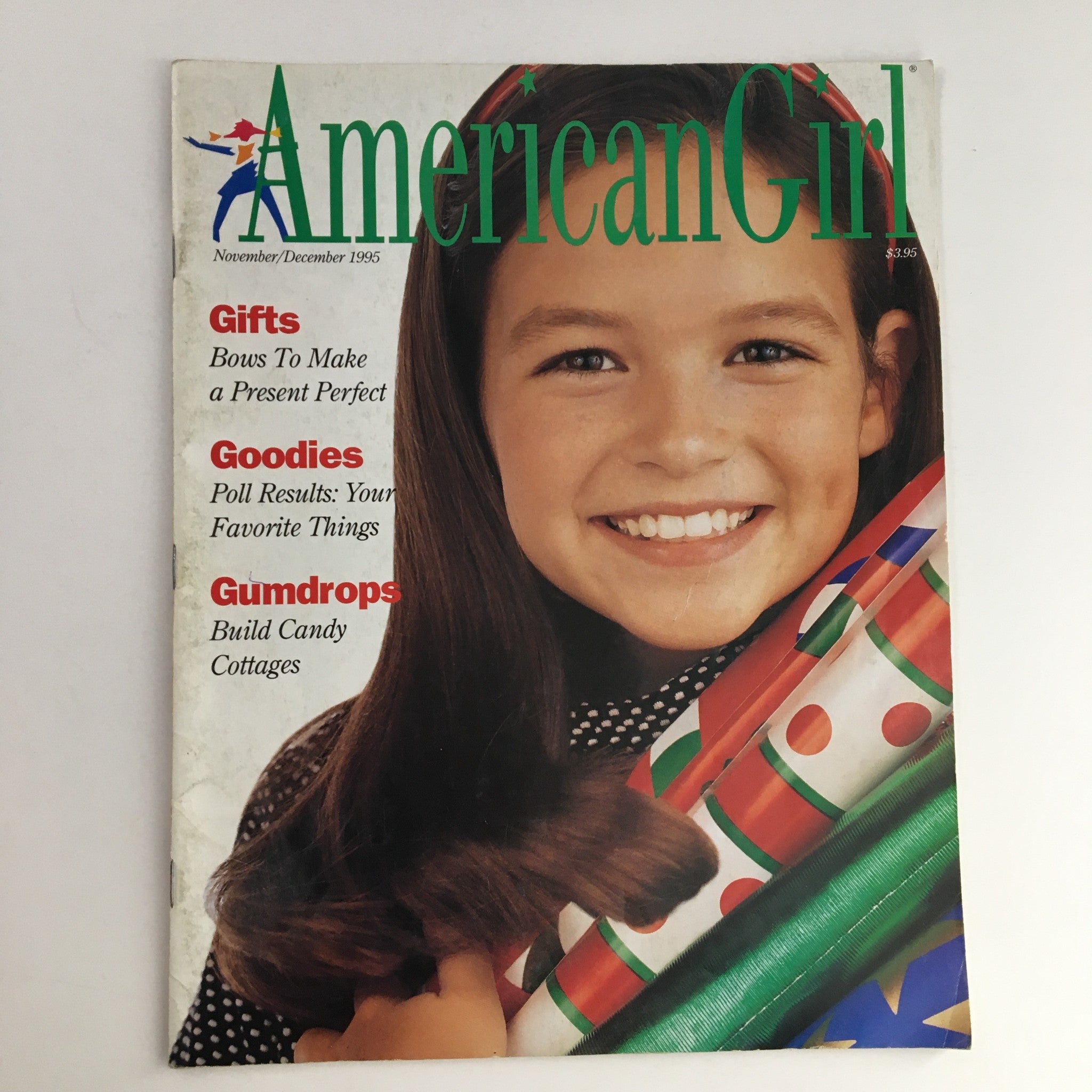 American Girl Magazine November 1995 Gumdrops Build Candy Cottages, No Cutouts