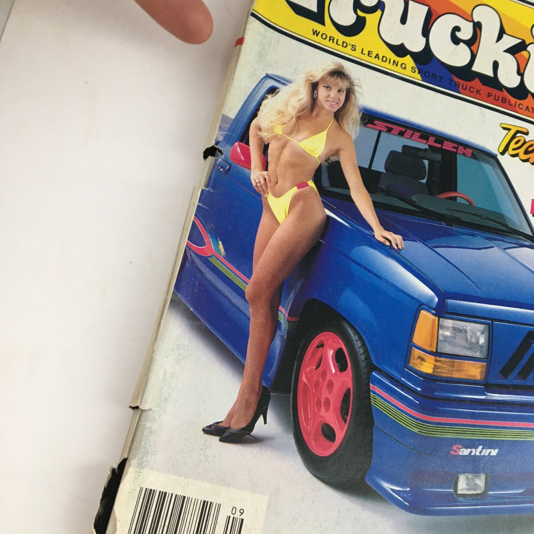 Truckin' Magazine September 1989 Remote Power Window, Hot Ford Ranger, No Label