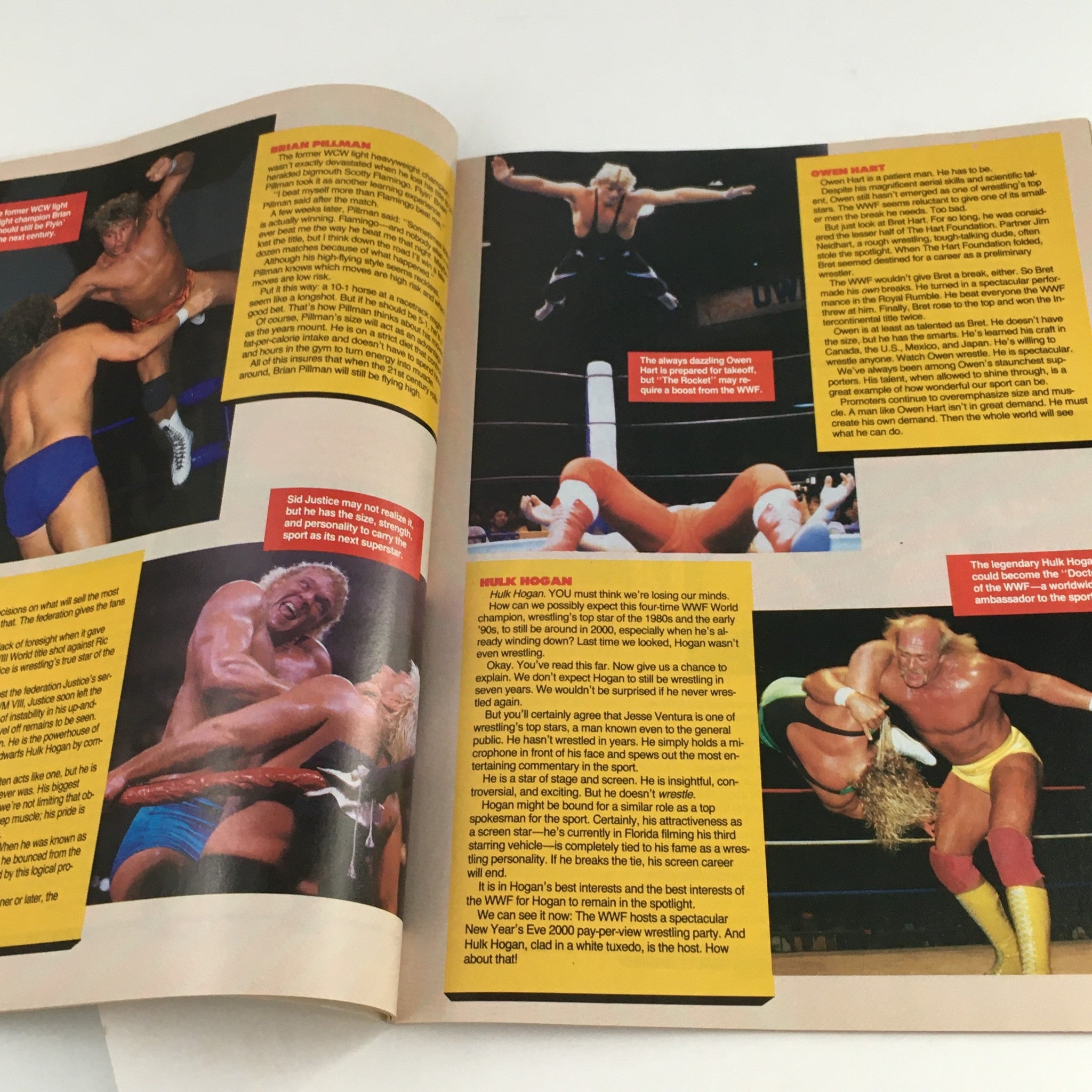 Wrestling Superstars Magazine December 1992 Ron Simmons World Title, No Label VG