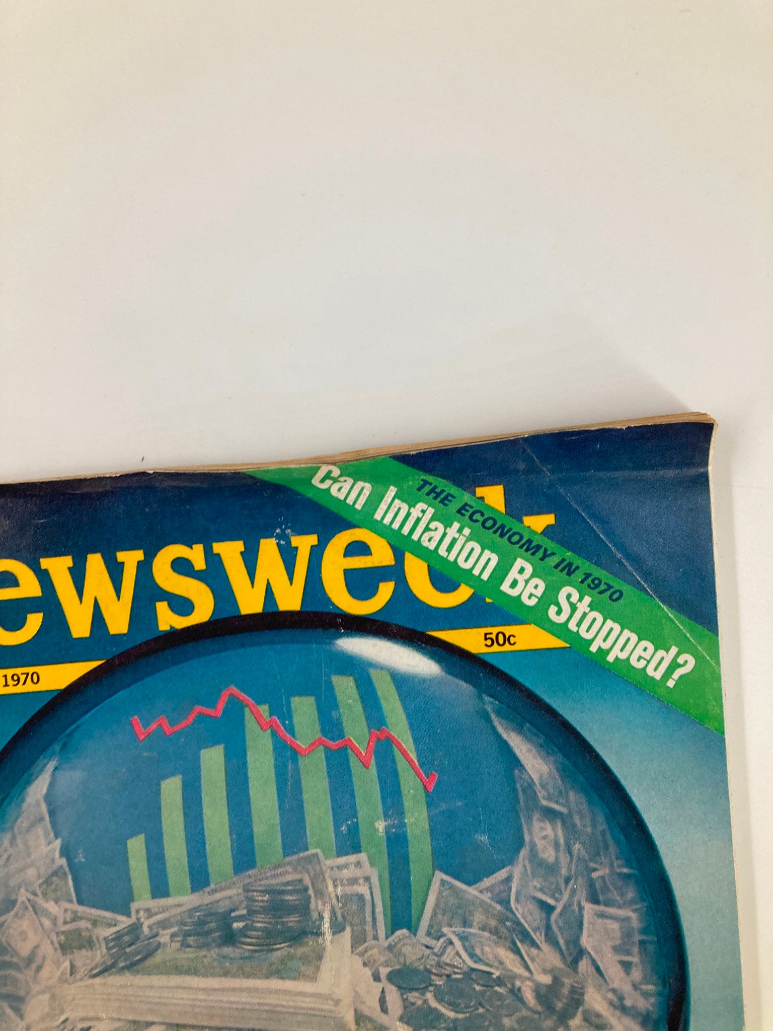 VTG Newsweek Magazine January 12 1970 The Economy, Can Inflation Be Stopped?