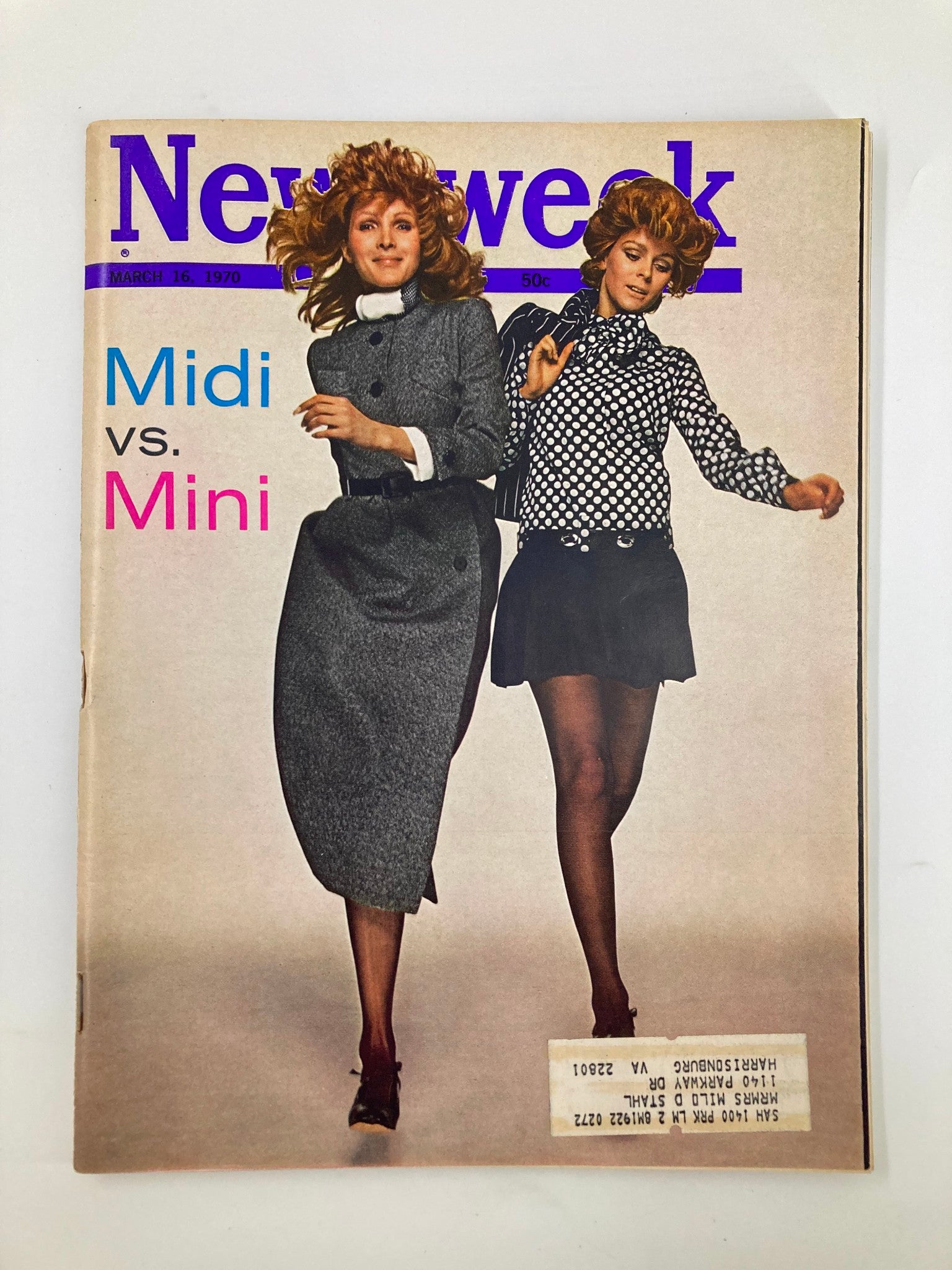 VTG Newsweek Magazine March 16 1970 Midi vs Mini, Which is Better?