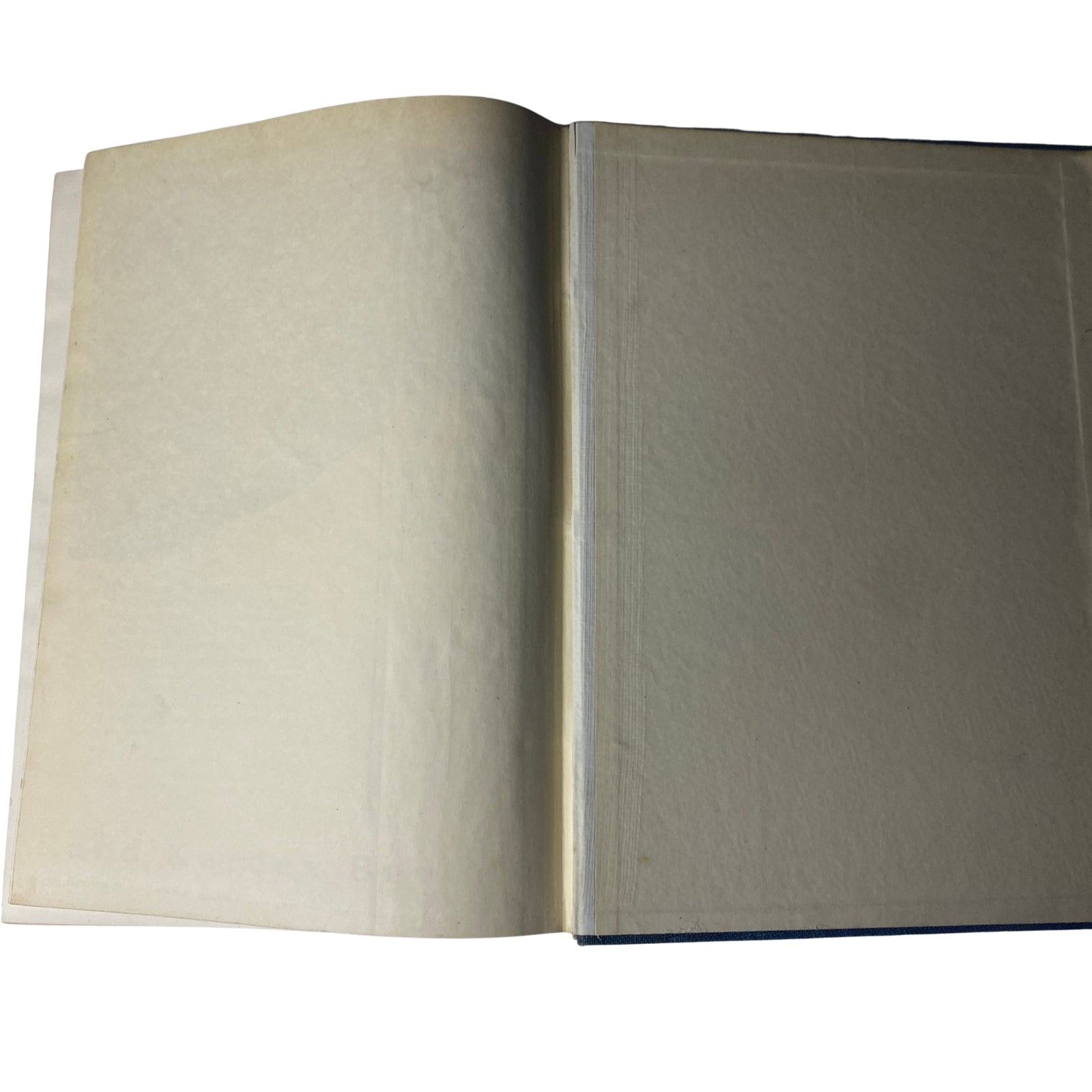 Time Magazine Bound Weekly 1926 January - June displaying a blank inner page within the bound volume, emphasizing its preservation and condition.