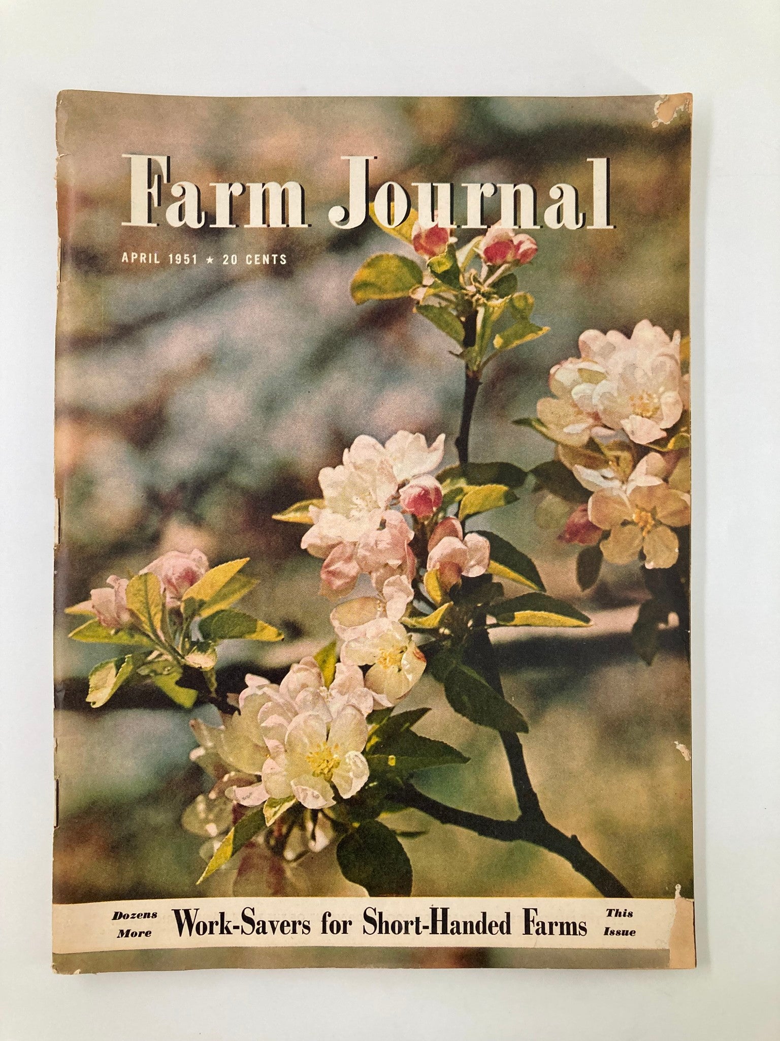 VTG Farm Journal Magazine April 1951 Work-Savers for Short-Handed Farms