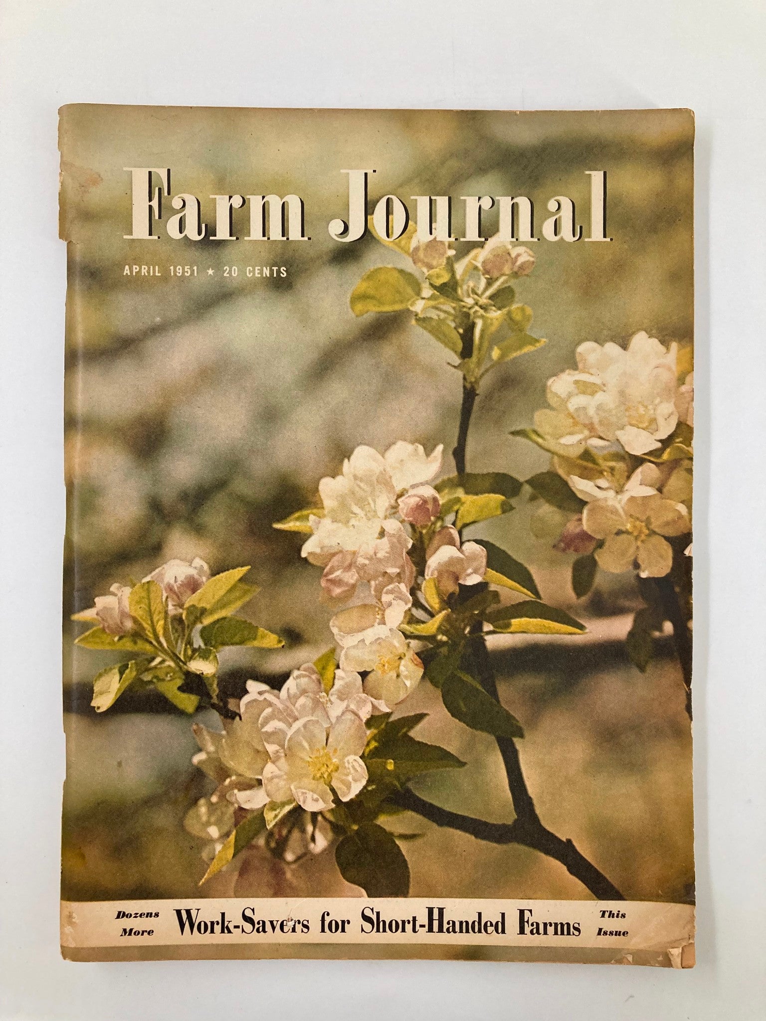 VTG Farm Journal Magazine April 1951 Fighting Weeds With Beetles