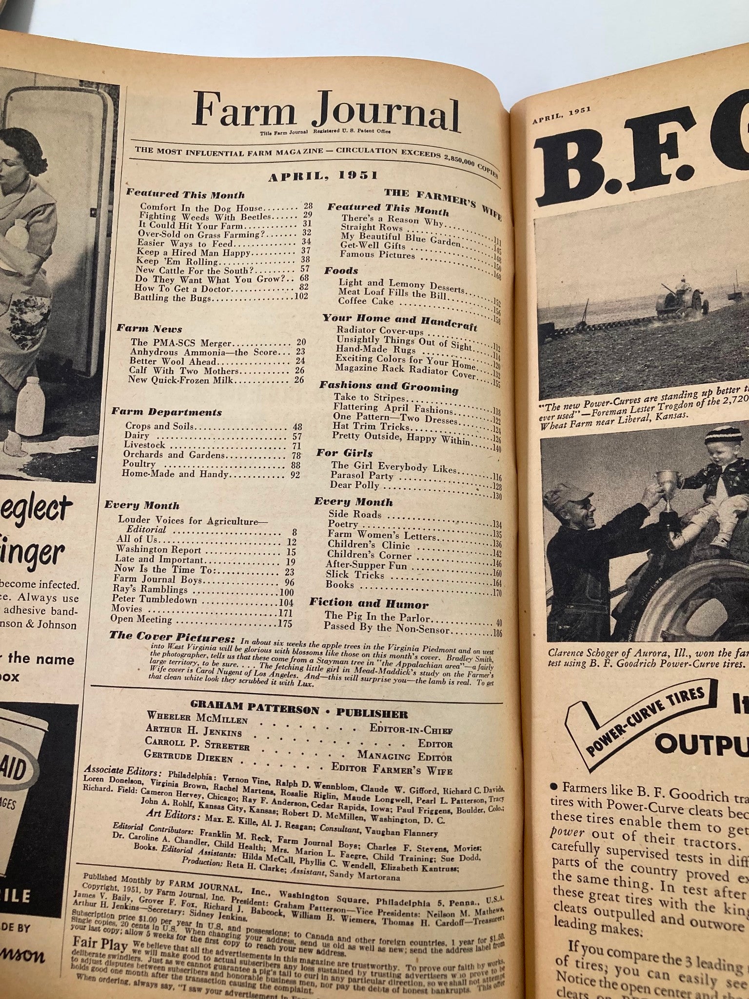 VTG Farm Journal Magazine April 1951 Fighting Weeds With Beetles