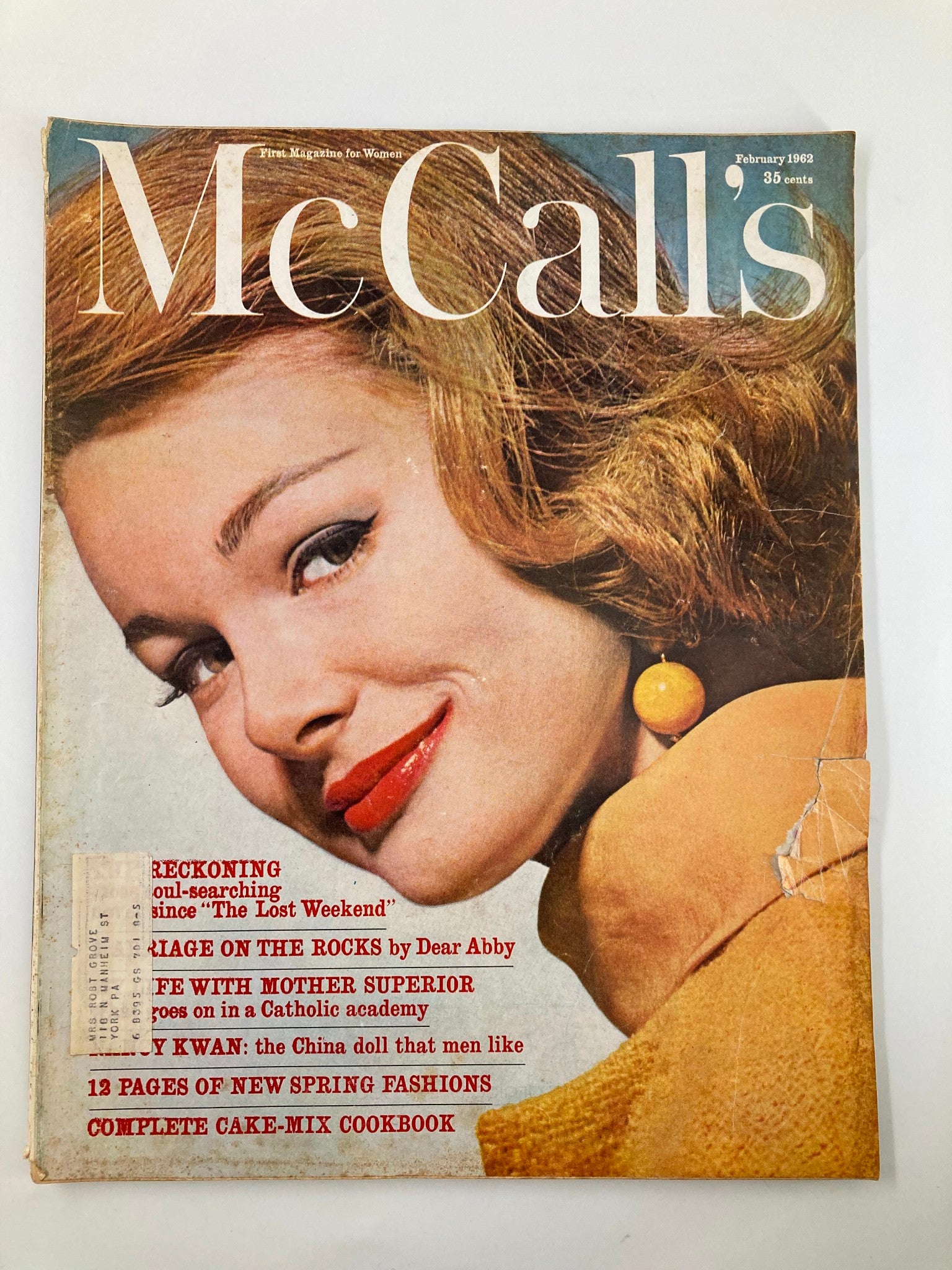 VTG McCall's Magazine February 1962 It's All in the Family Brownie Meeting