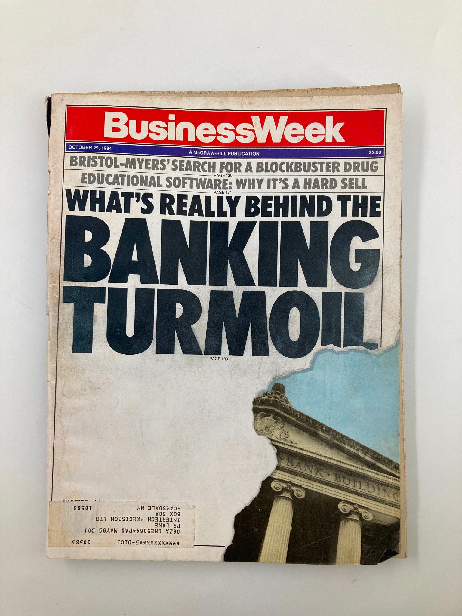 VTG Business Week Magazine October 29 1984 What's Really Behind Banking Turmoil