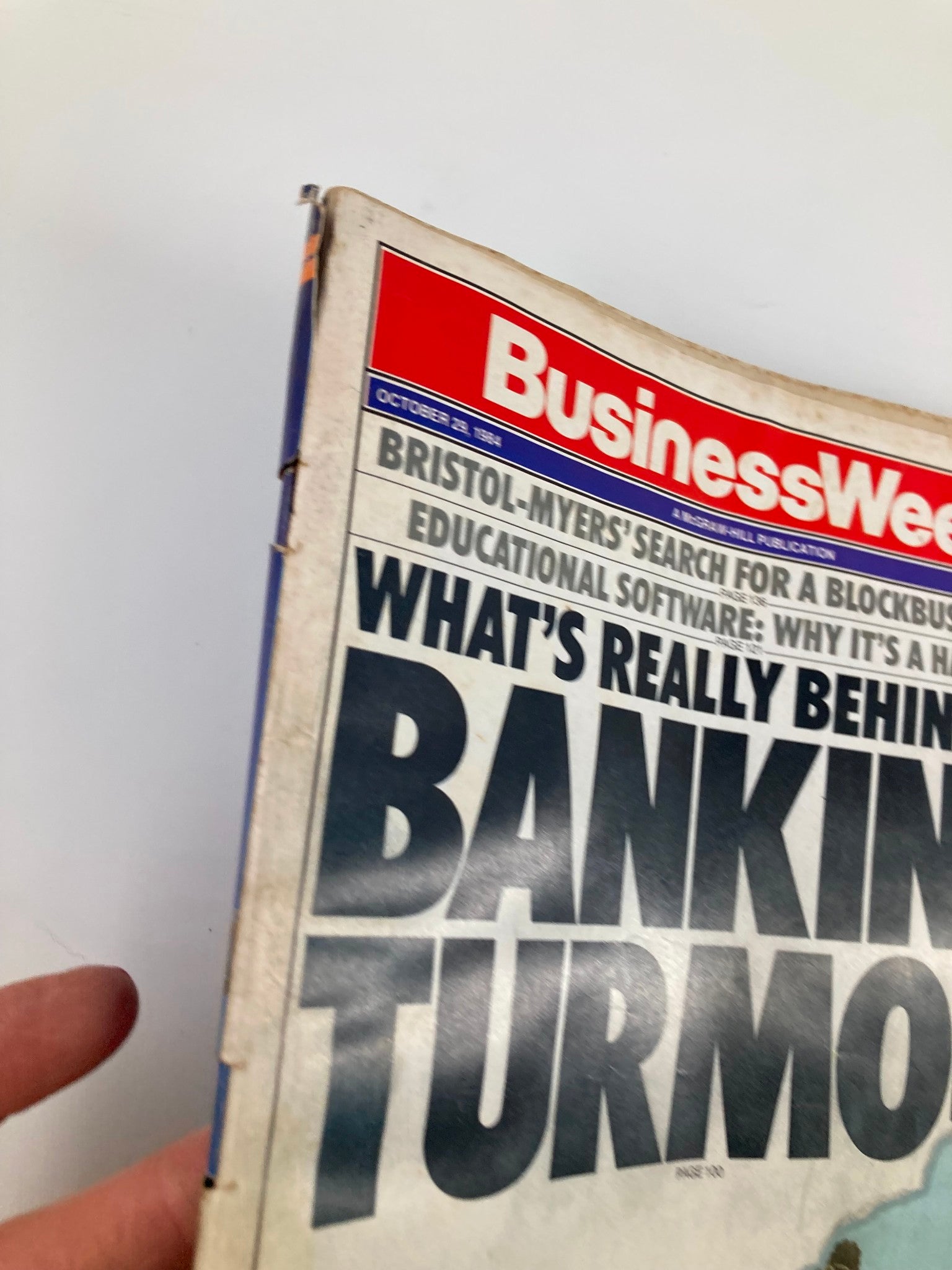 VTG Business Week Magazine October 29 1984 What's Really Behind Banking Turmoil