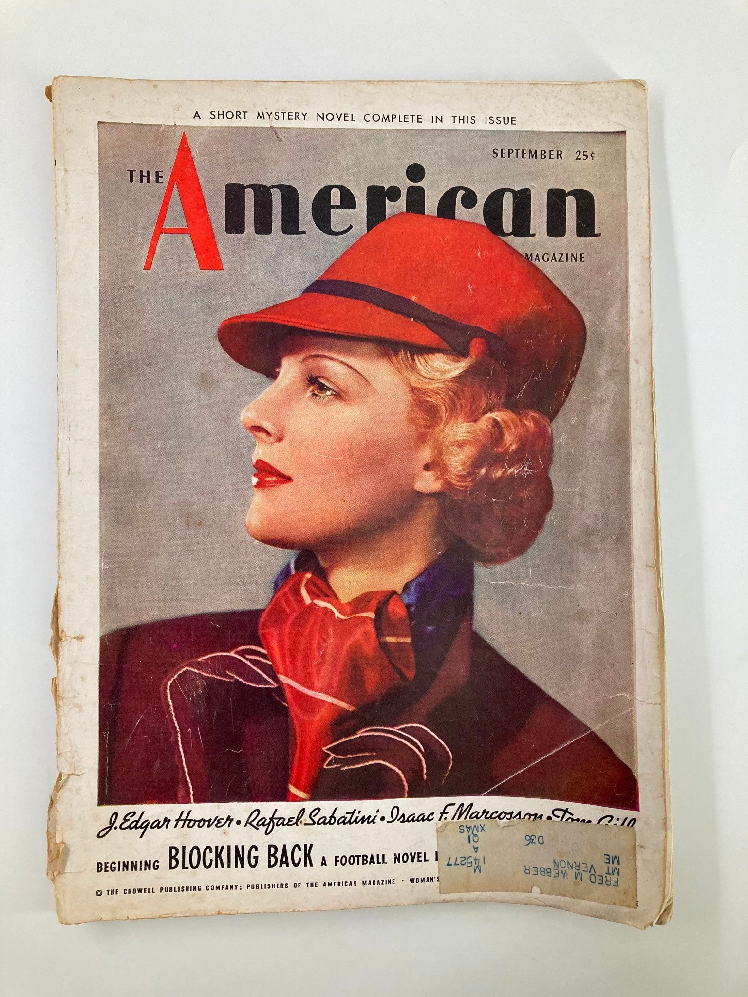 VTG The American Magazine September 1936 Champions Beget Champions