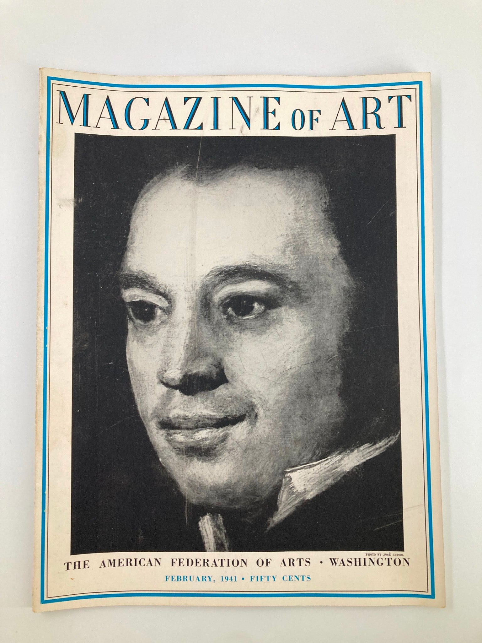 VTG Magazine of Art February 1941 Goya Don Tiburcio Perez No Label