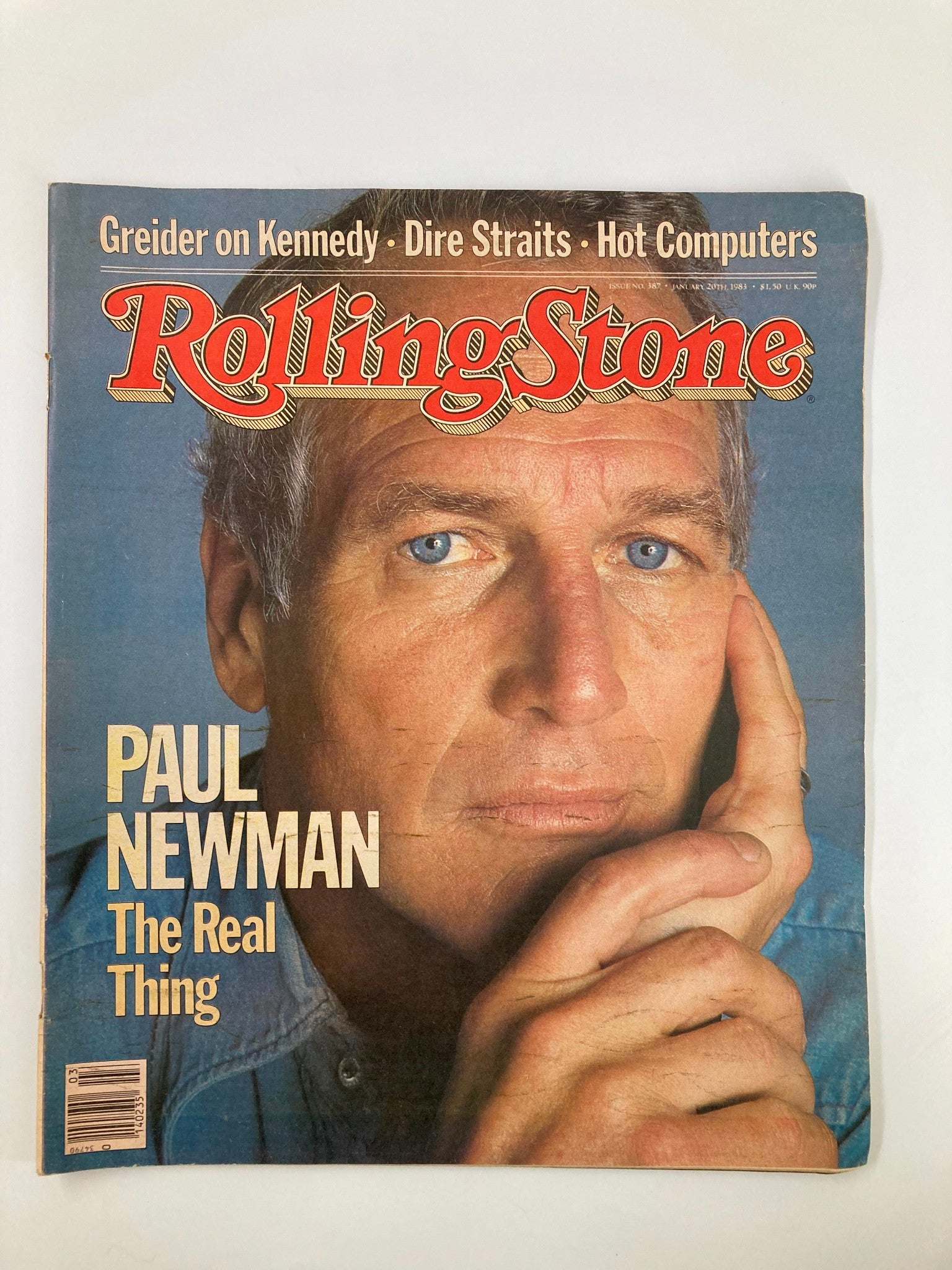 VTG Rolling Stone Magazine January 20 1983 Paul Newman The Real Thing No Label