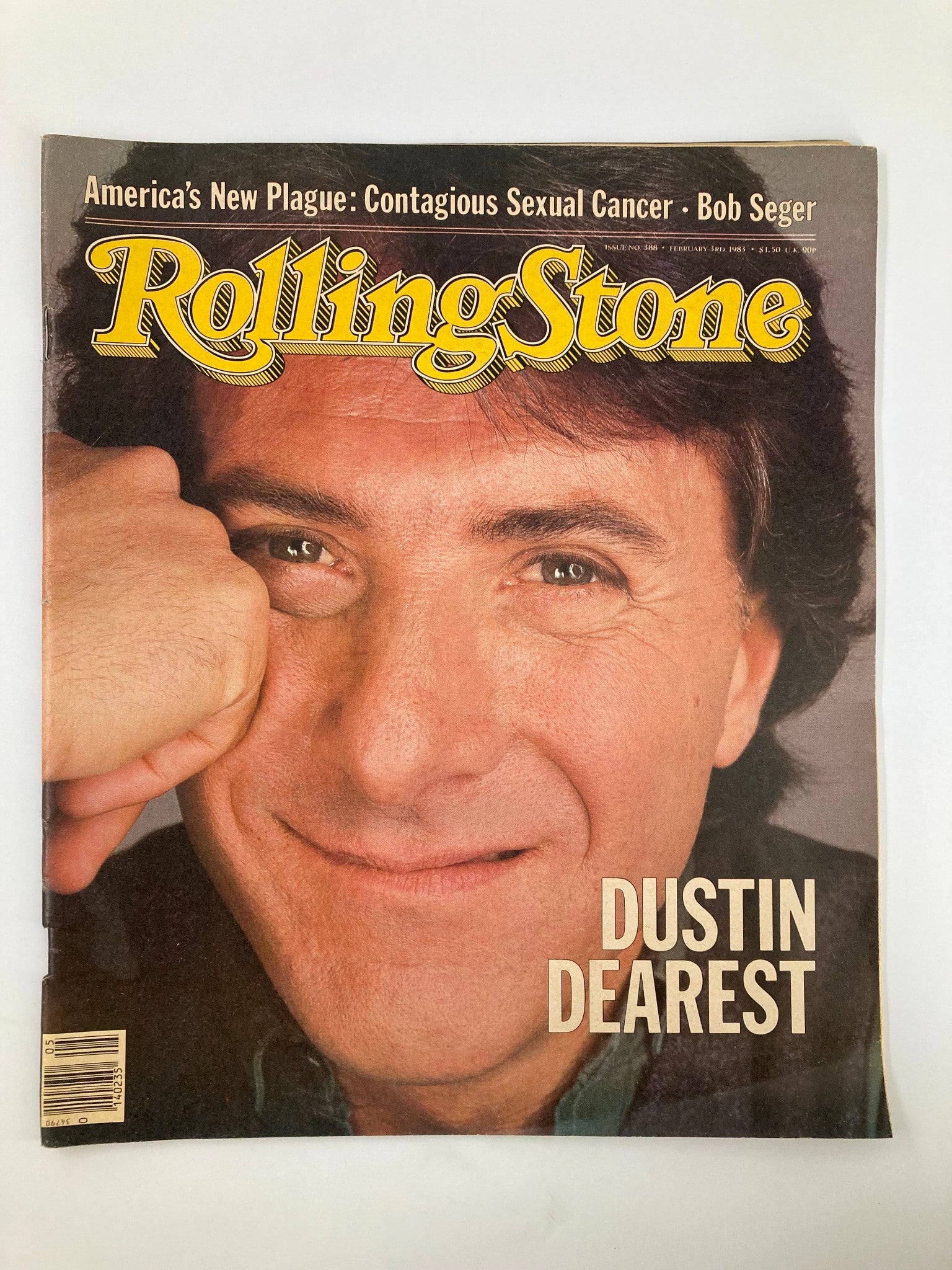 VTG Rolling Stone Magazine February 3 1983 Dustin Dearest, Bob Sege No Label