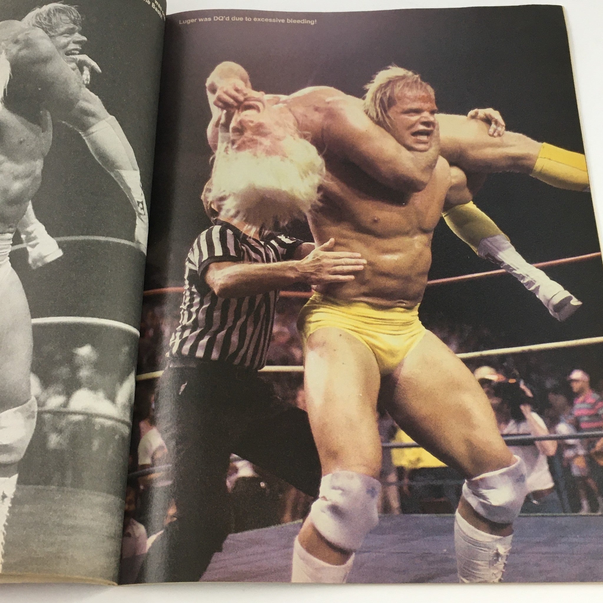 Wrestling Scene Magazine November 1988 Mike Rotunda vs Dusty Rhodes, No Label