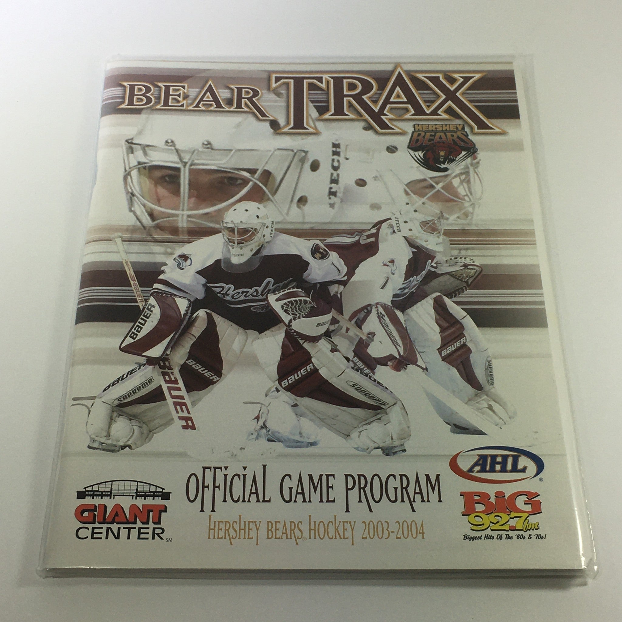 Hershey Bear Trax Official Game Program 2003-2004