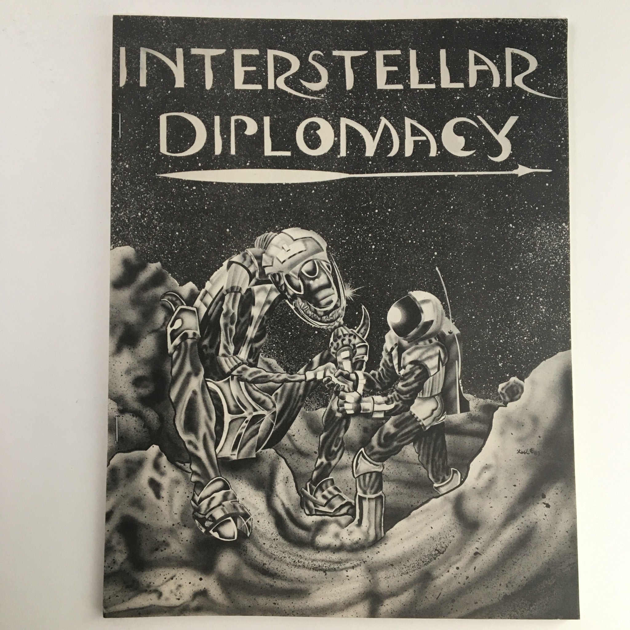 1976 Interstellar Diplomacy Theoretics 4444 by Alan R. Lee