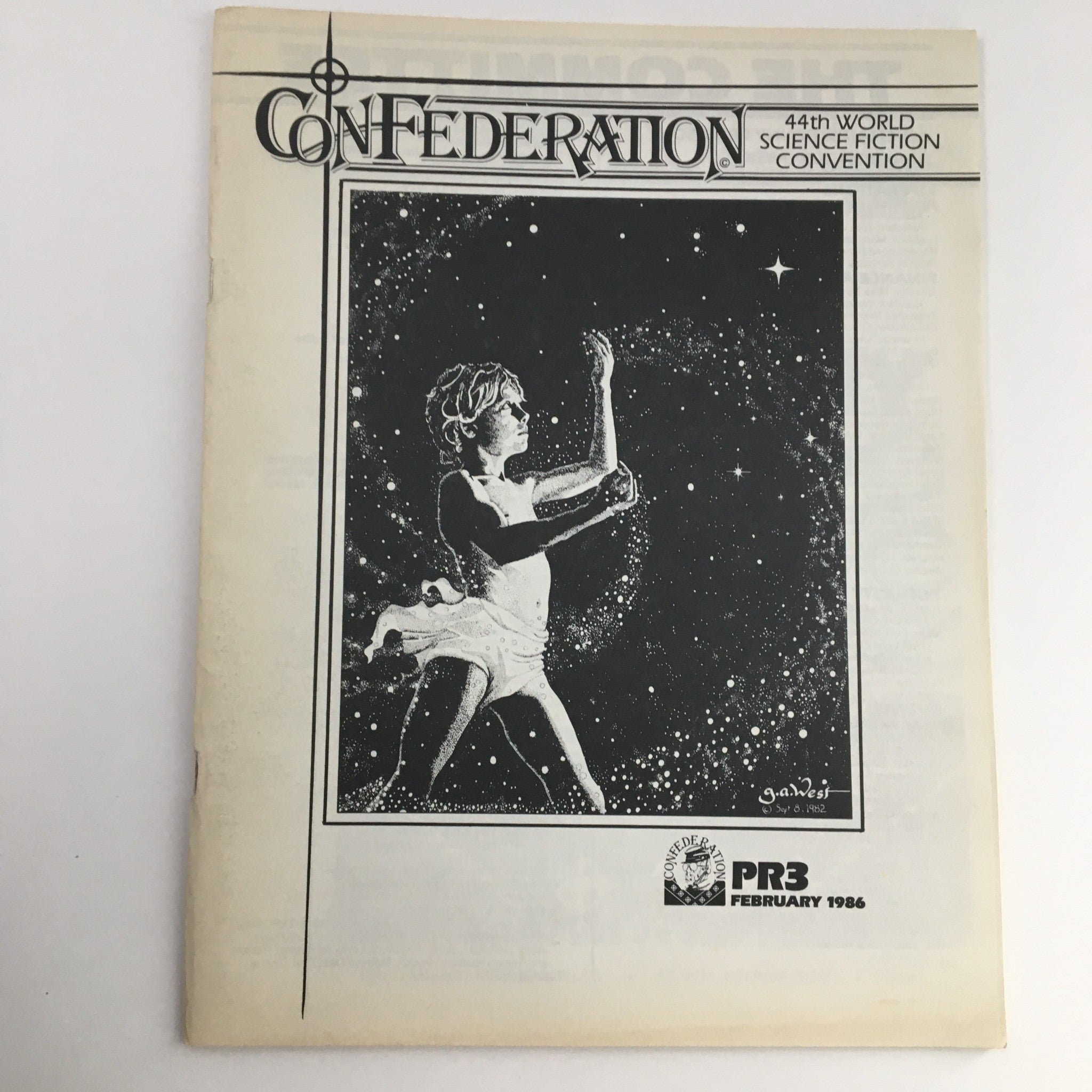 Confederation February 1986 44th World Science Fiction Convention Bob Shaw