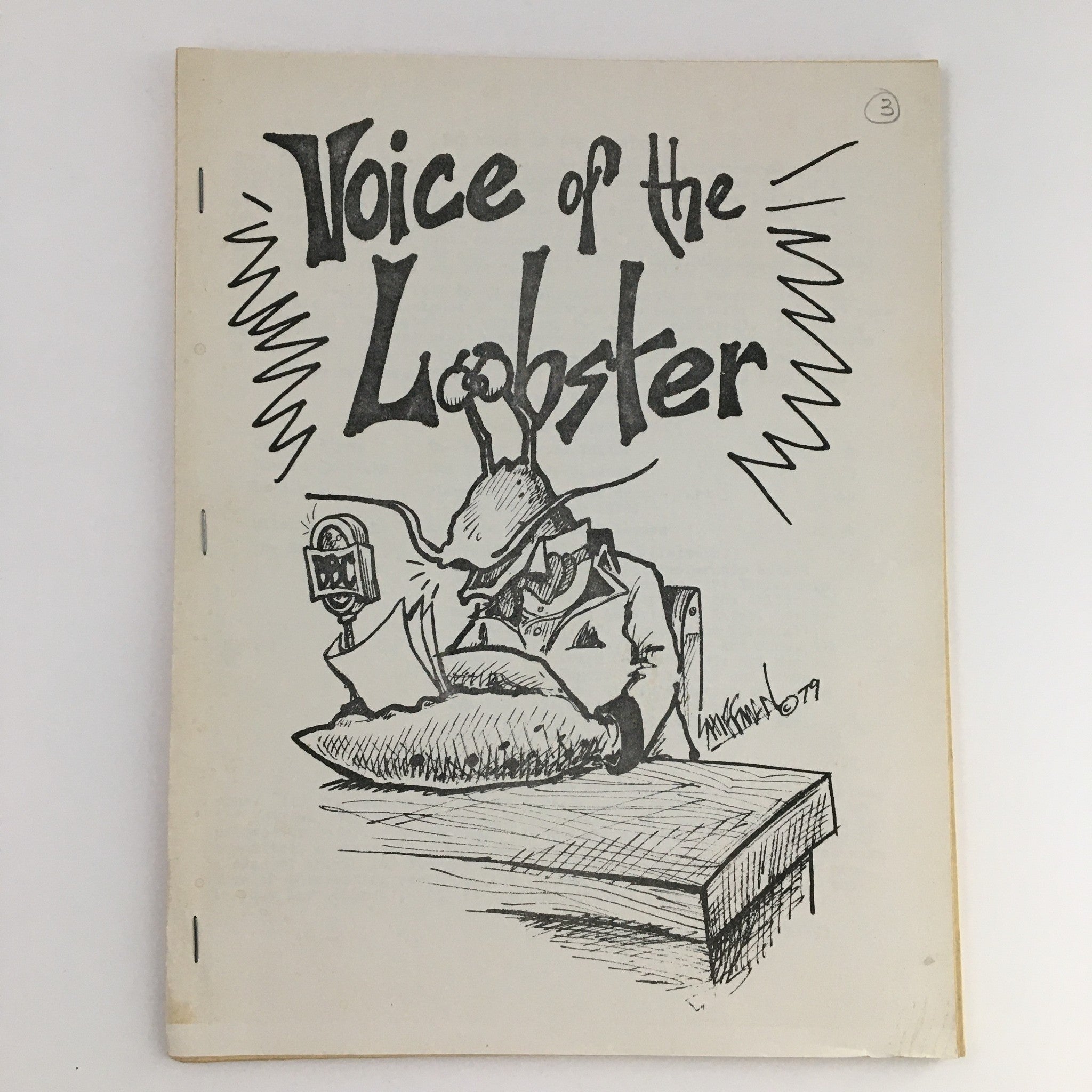 Voice of the Lobster  #3 1979 The Saga of the Ballots