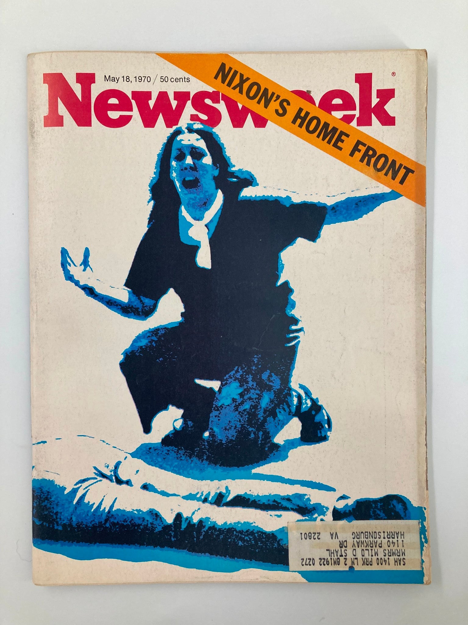 VTG Newsweek Magazine May 18 1970 Richard Nixon's Home Front