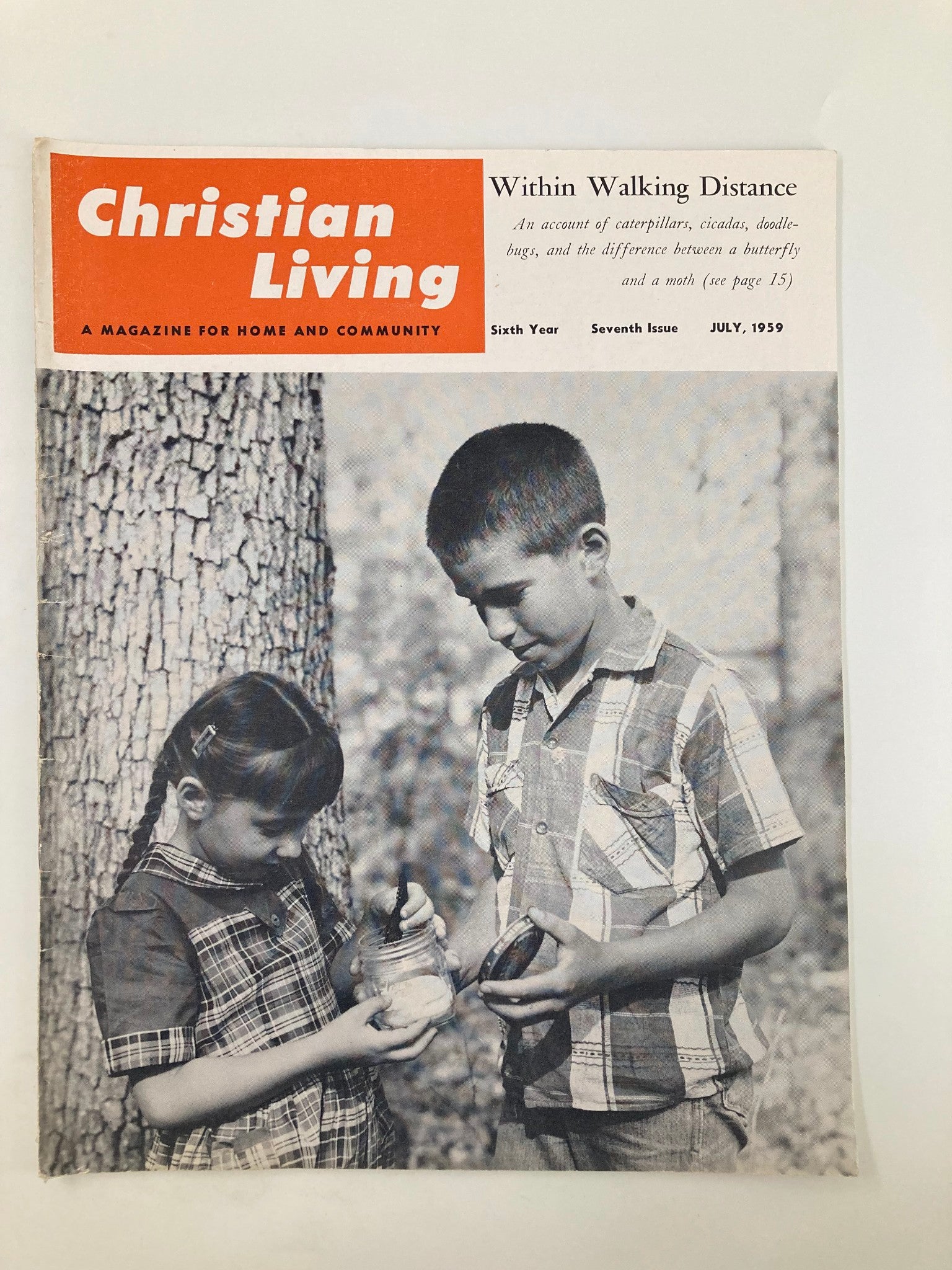 VTG Christian Living Magazine July 1959 Account of Caterpillars and Doodlebugs