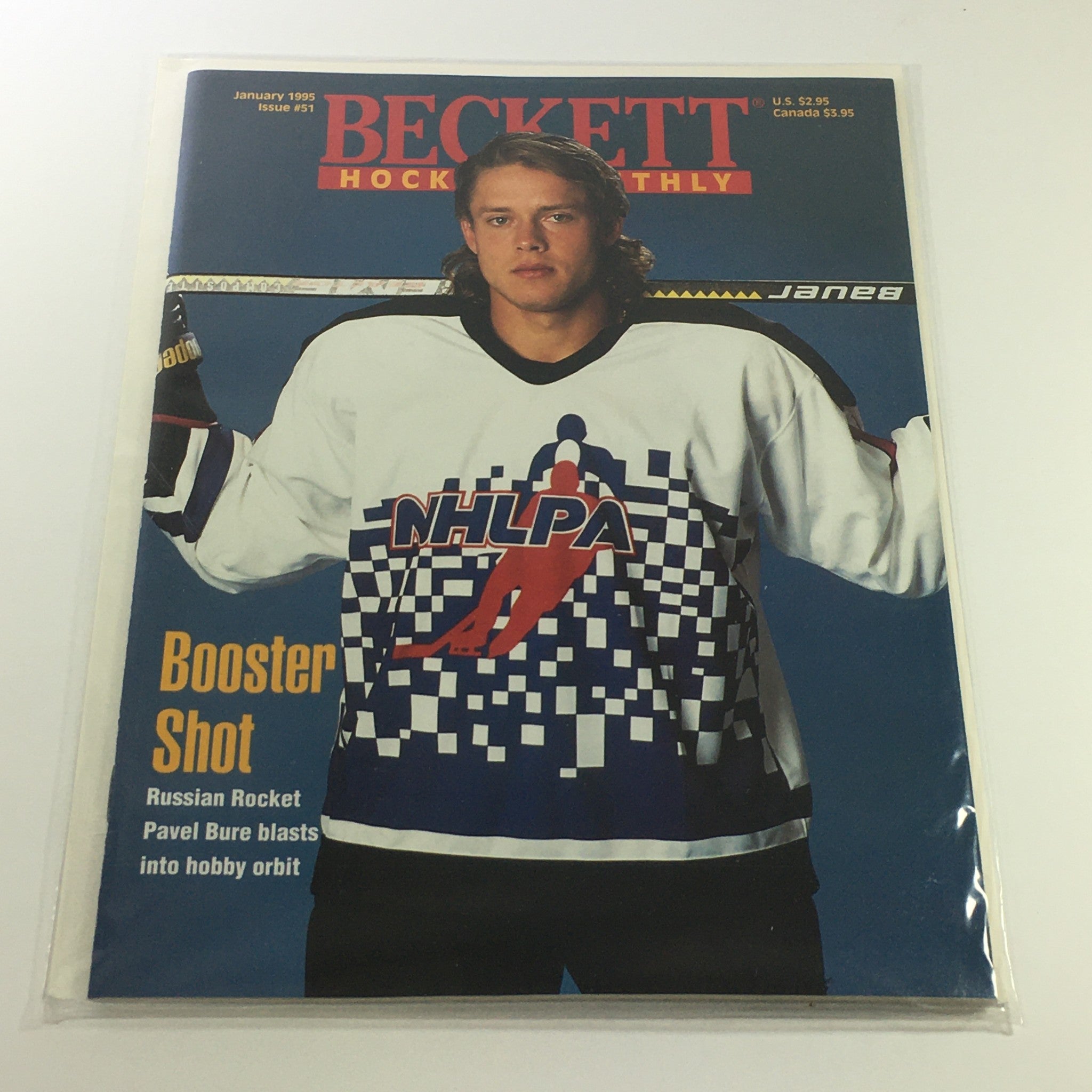 Beckett Hockey Monthly: January 1995 Issue #51 - Pavel Bure / Newsstand