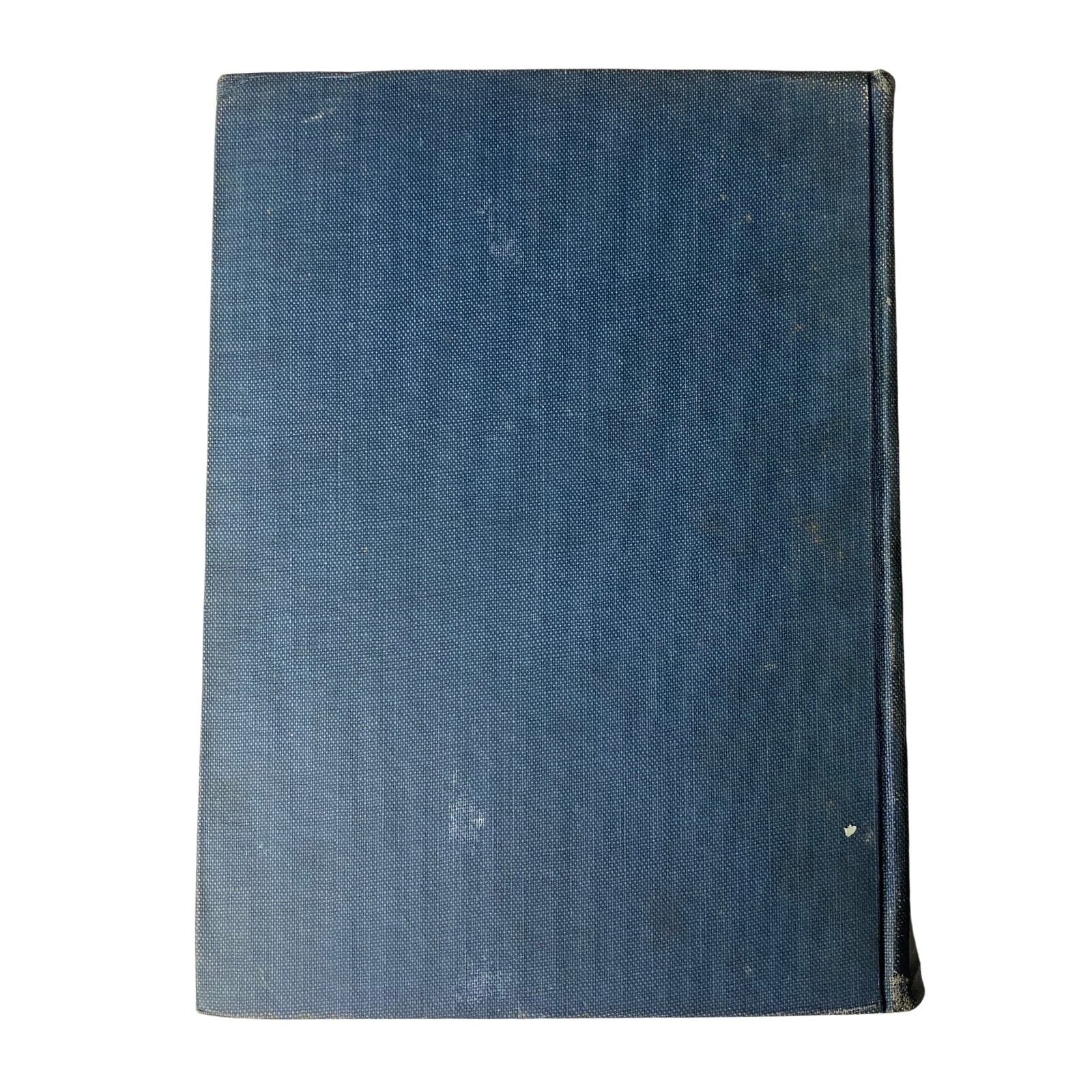 Back cover of the bound volume of Time Magazine from July to December 1926, showing the blue hardcover exterior.