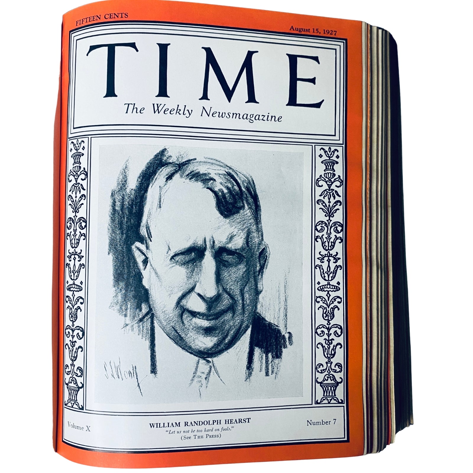 Time Magazine Bound Weekly 1927 July - December Bishop Brent, Coach Rockne