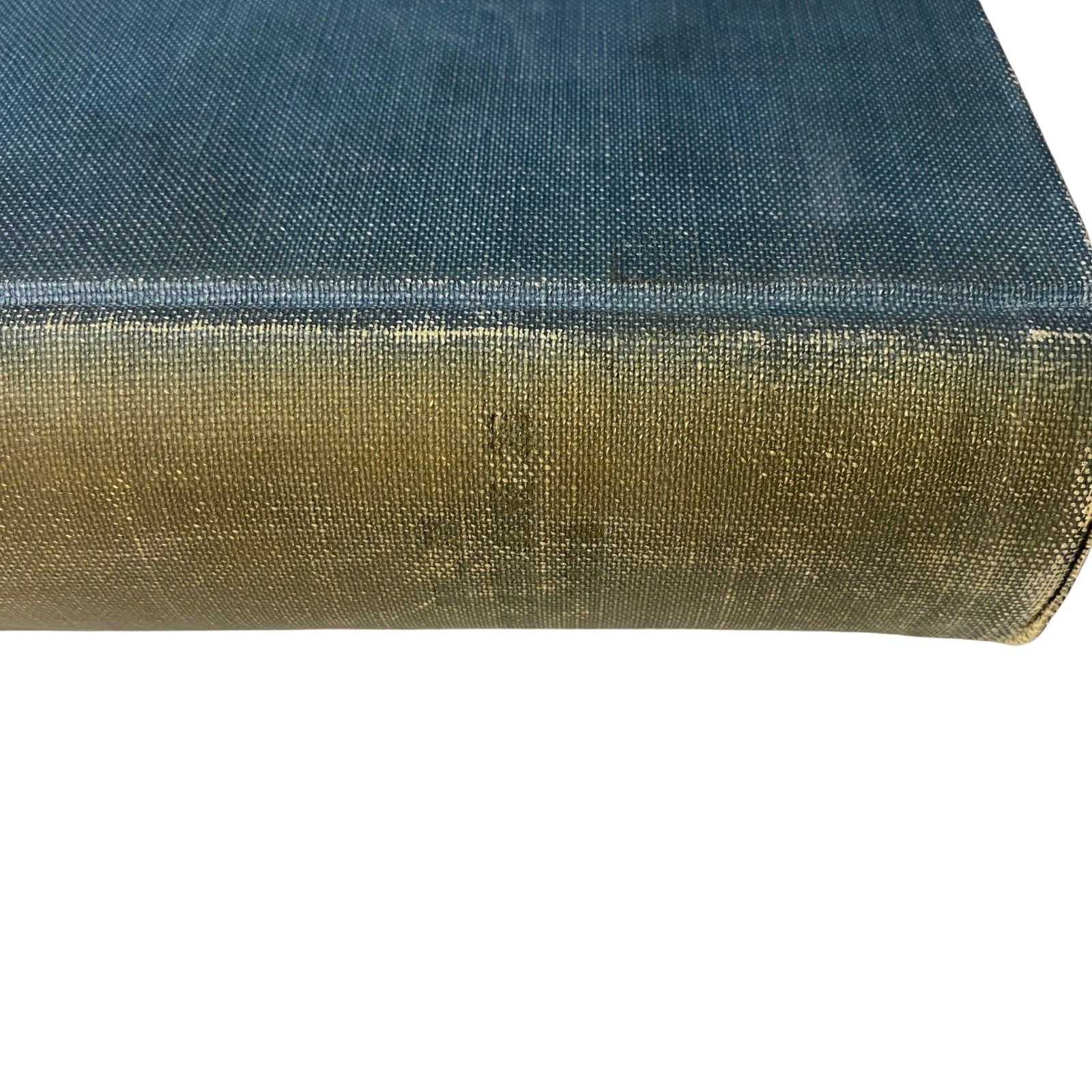 Detailed view of the edges of the Time Magazine Bound Weekly from January to June 1928, reflecting on its historical significance.