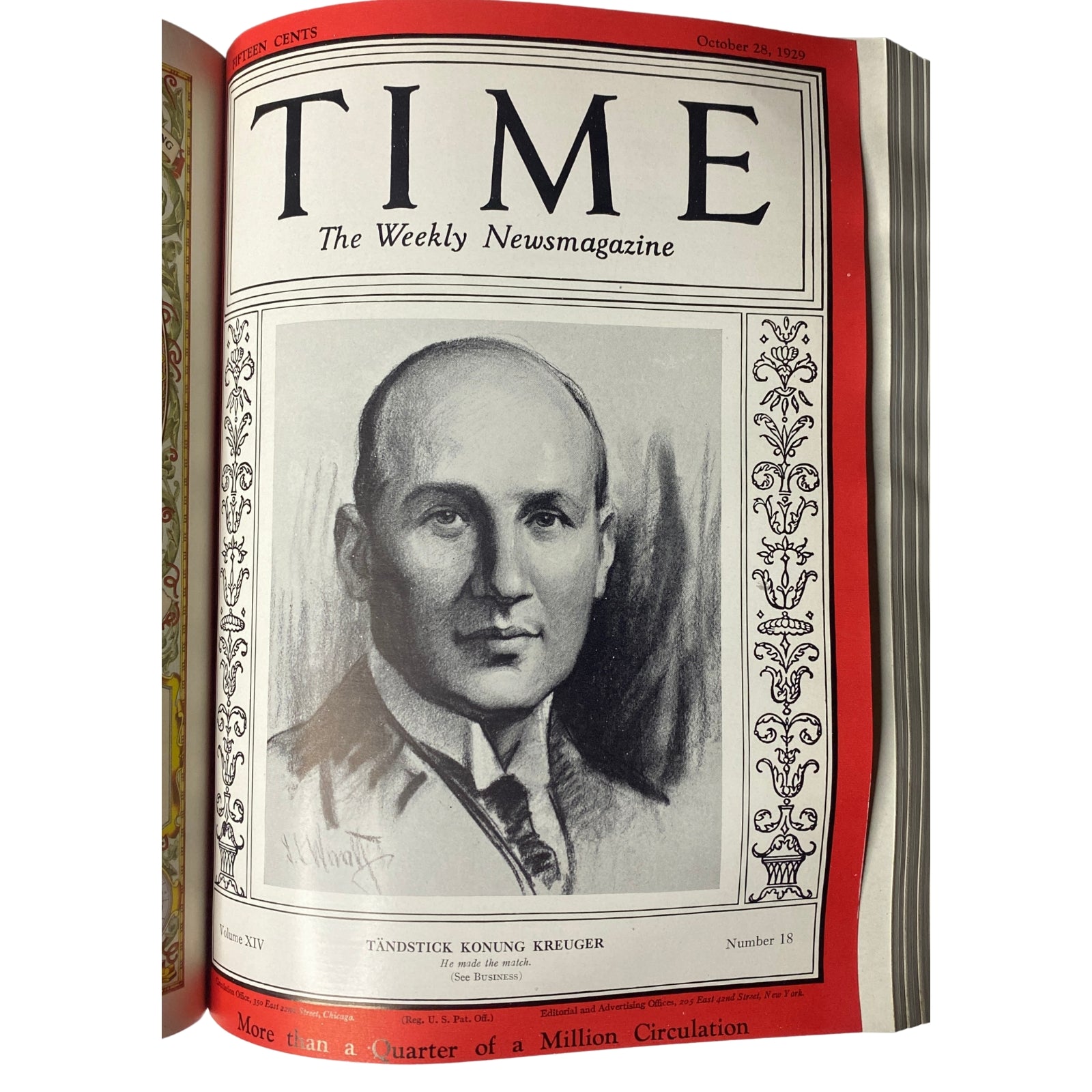 Time Magazine Bound Weekly July 1, 1929 - December 30, 1929 Jimmie Foxx
