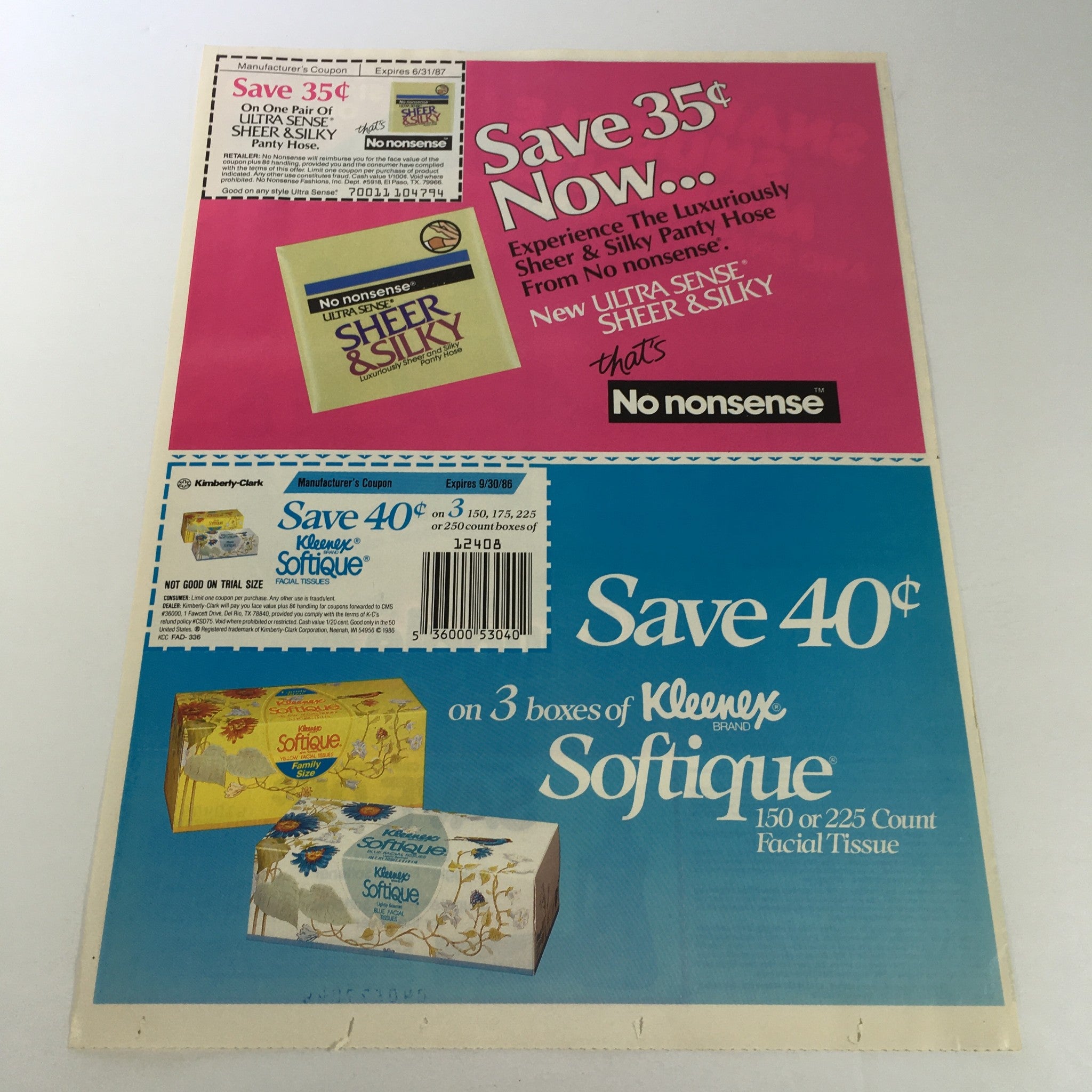 VTG Retro 1987 Snuggle Concentrated Fabric Softener Print Ad Coupon