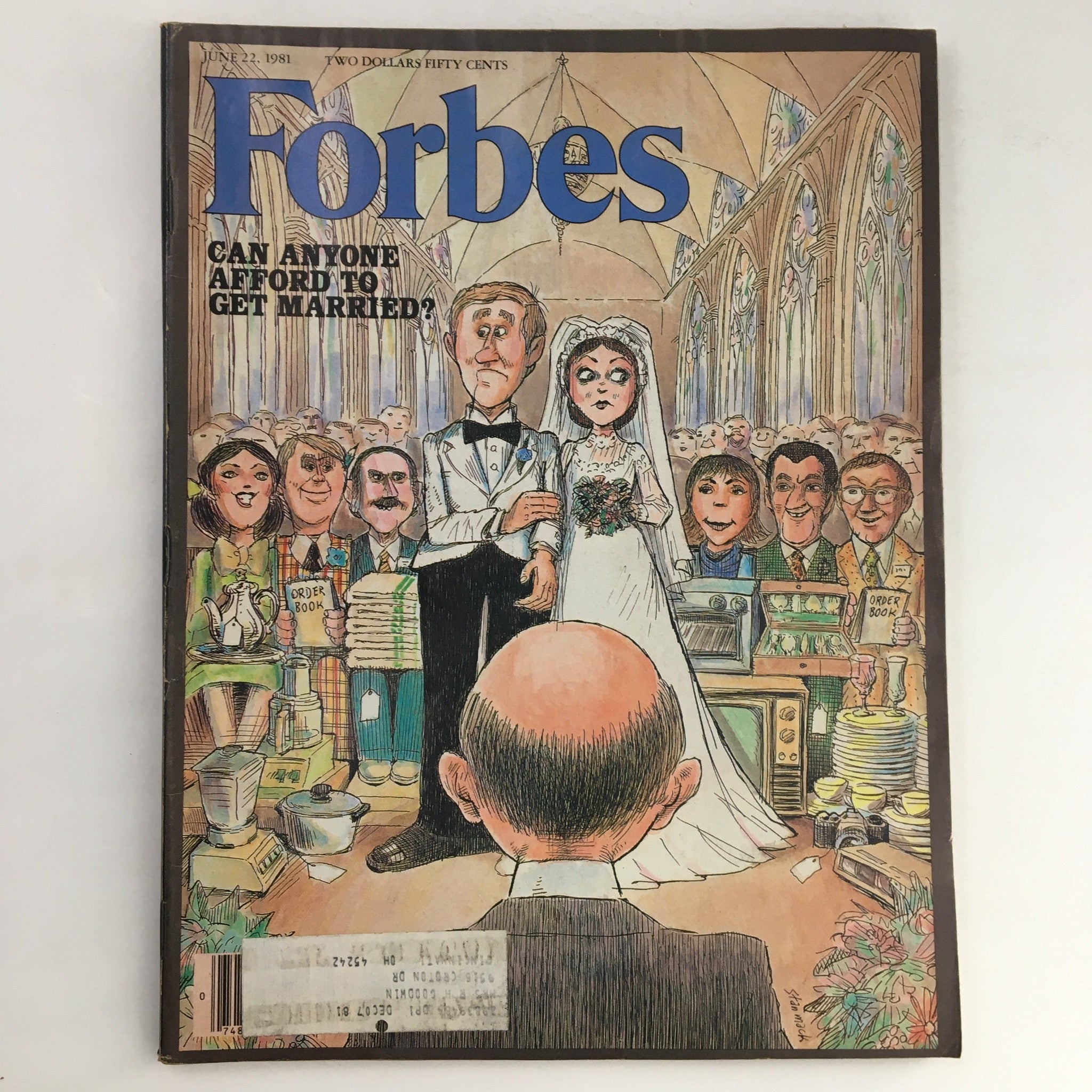 Forbes Magazine June 22 1981 Can Anyone Afford To Get Married?