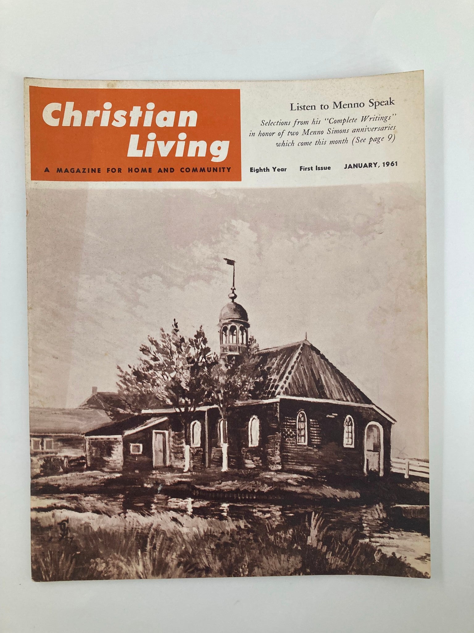 VTG Christian Living Magazine January 1961 In Honor of Menno Simons Speaks