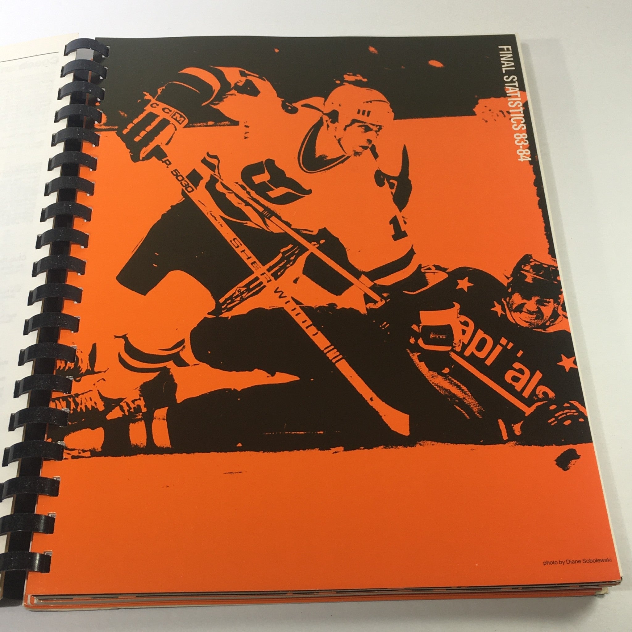 VTG NHL Official Guide & Record Book 1984-1985 / Edmonton Oilers Cover