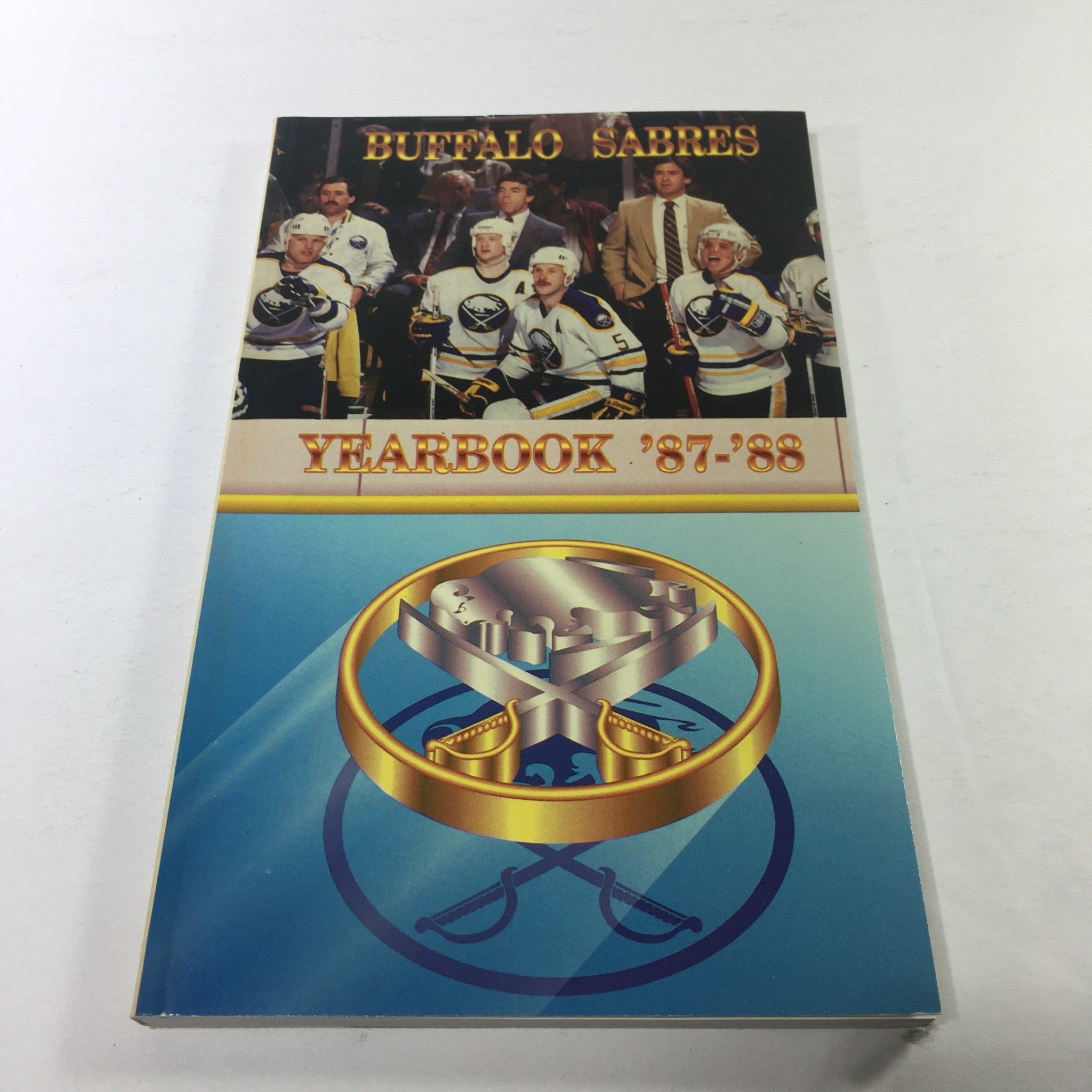 VTG NHL Official Yearbook 1987-1988 - Buffalo Sabres/ Mike Ramsey