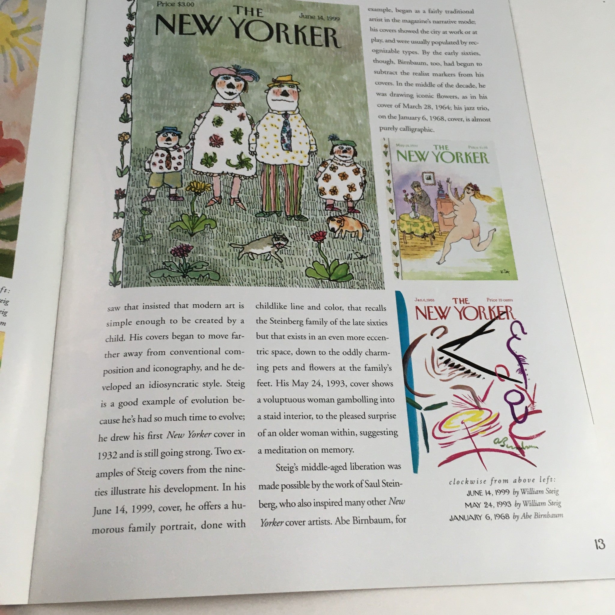 The New Yorker February 14 2002 The Arts Theme Cover by Ian Falconer