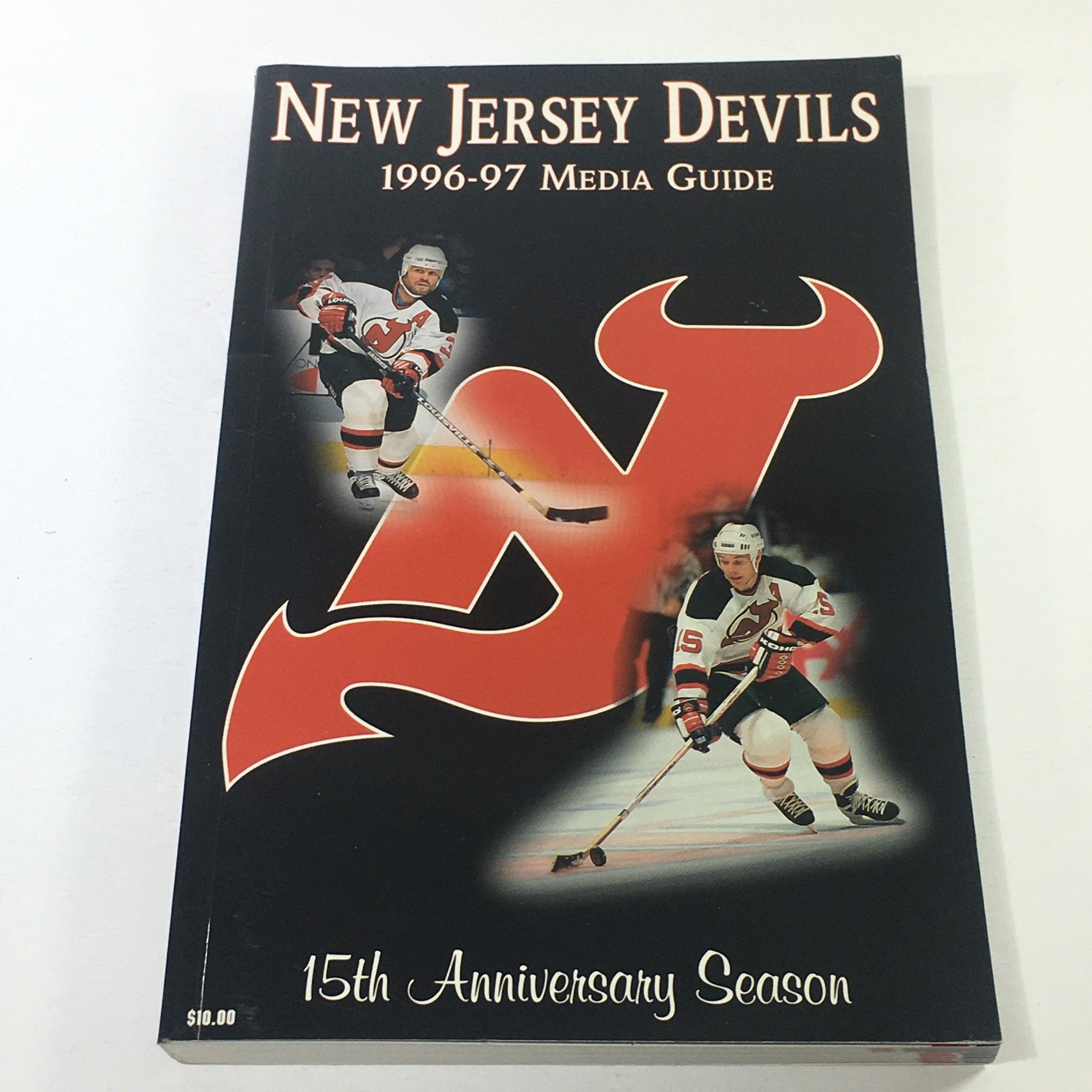 VTG NHL Official Media Guide 1996-1997 - New Jersey Devils / John MacLean