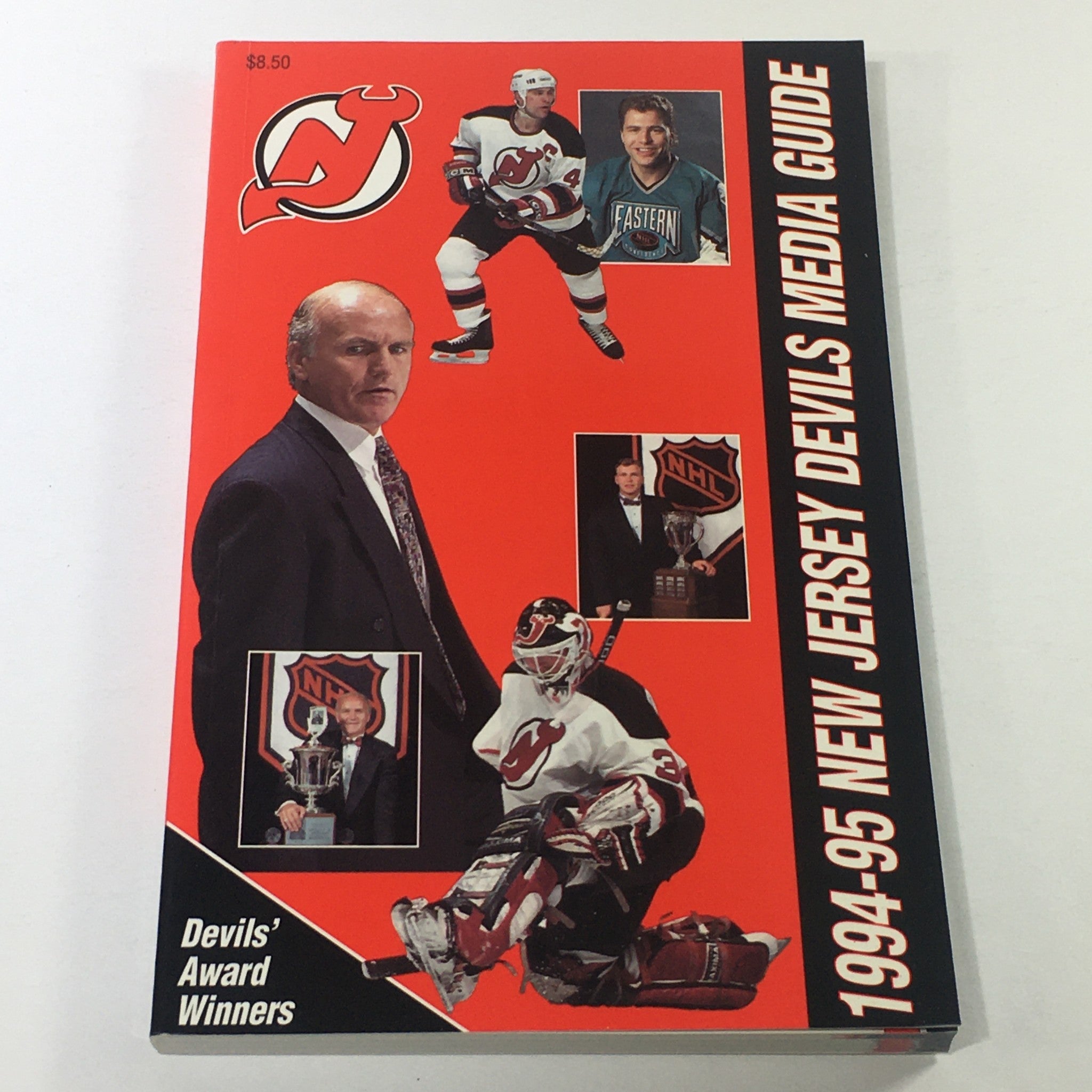 VTG NHL Official Media Guide 1994-1995 - New Jersey Devils / Jacques Lemaire