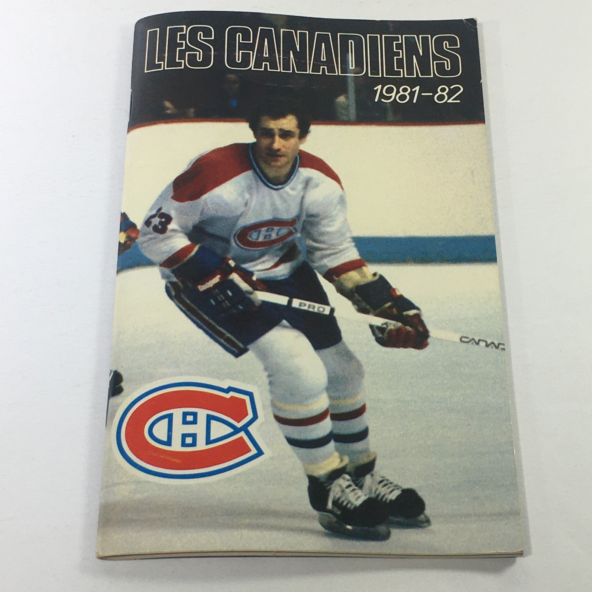 VTG NHL Official Guide 1981-1982 - Les Canadiens / Bob Gainey