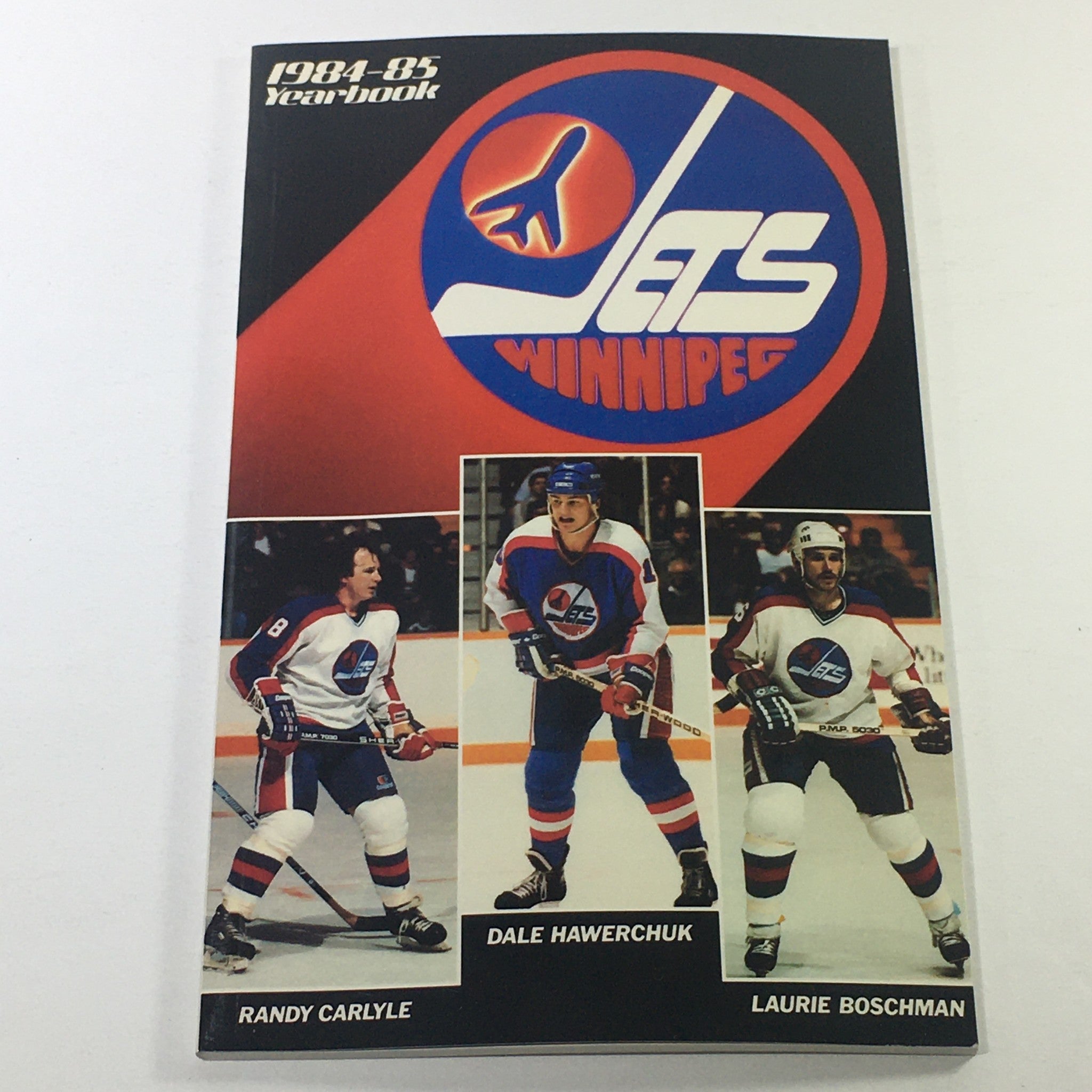 VTG NHL Official Yearbook 1984-1985 - Winnipeg Jets / Randy Carlyle / Dale H.