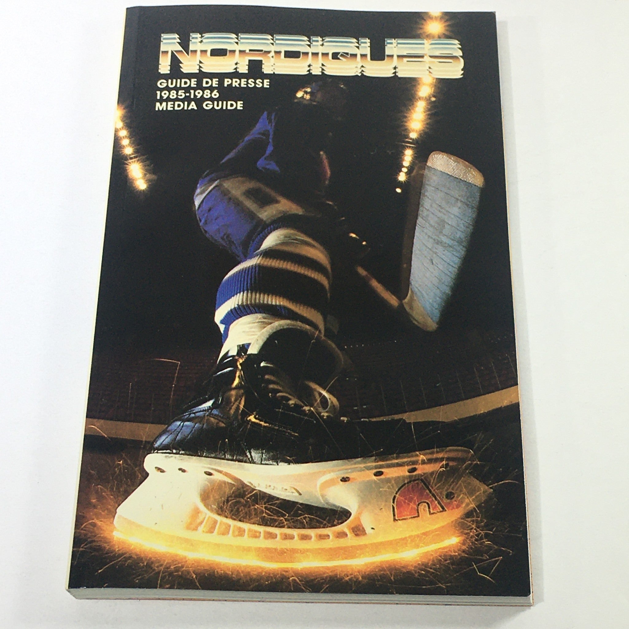 VTG NHL Official Media Guide 1985-1986 - Quebec Nordiques / French Language