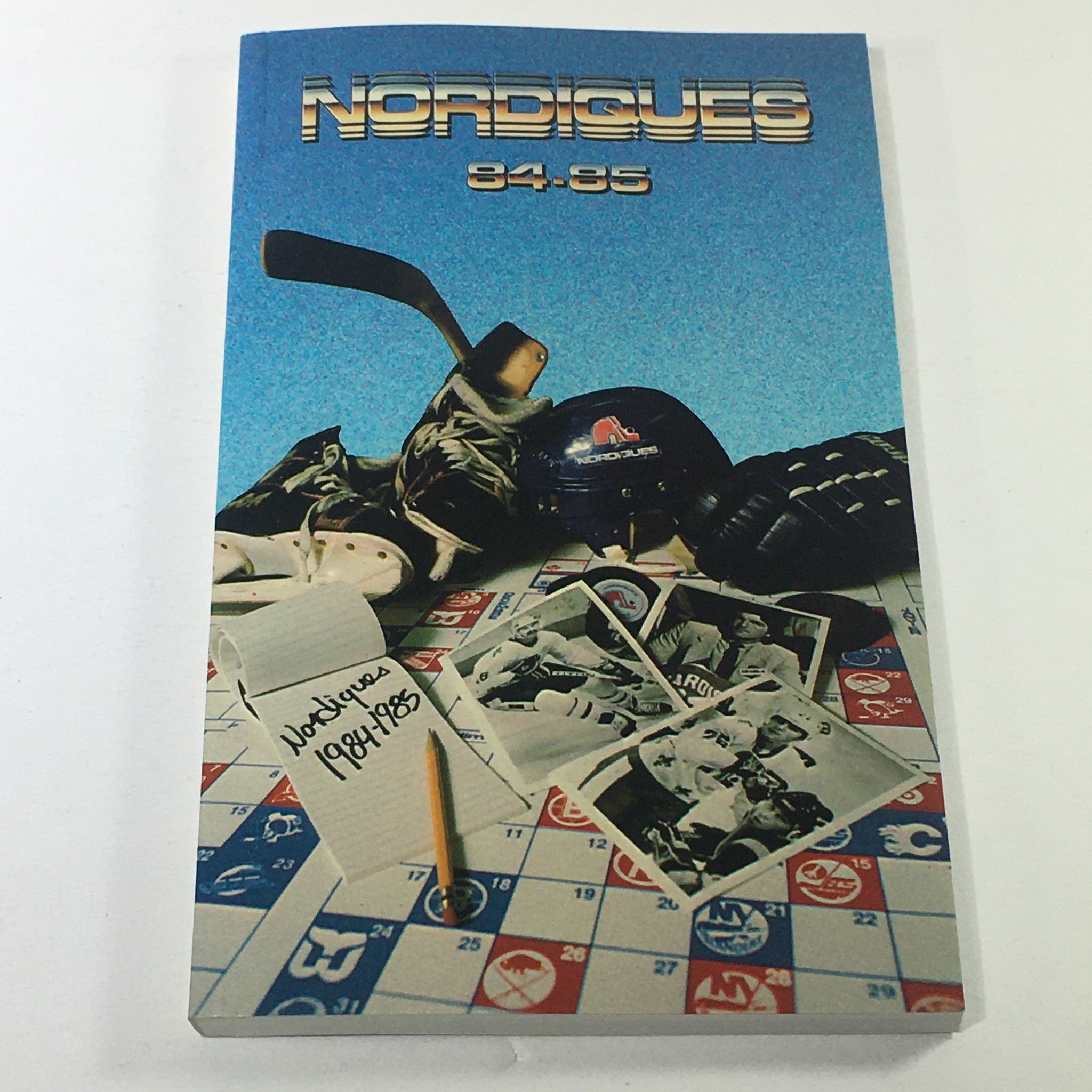 VTG NHL Official Media Guide 1984-1985 - Quebec Nordiques / French Language