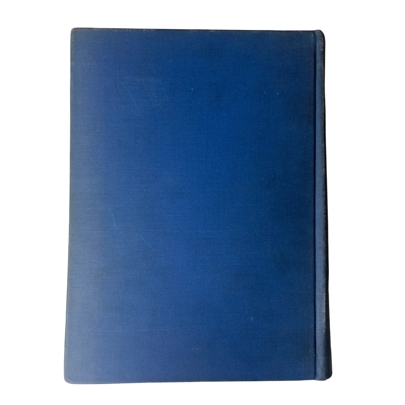 Bound volume cover of Time Magazine featuring a plain blue cover, representing a historical collection of issues from October to December 1934, titled 'Time Magazine Library Bound October 1-December 31, 1934'.