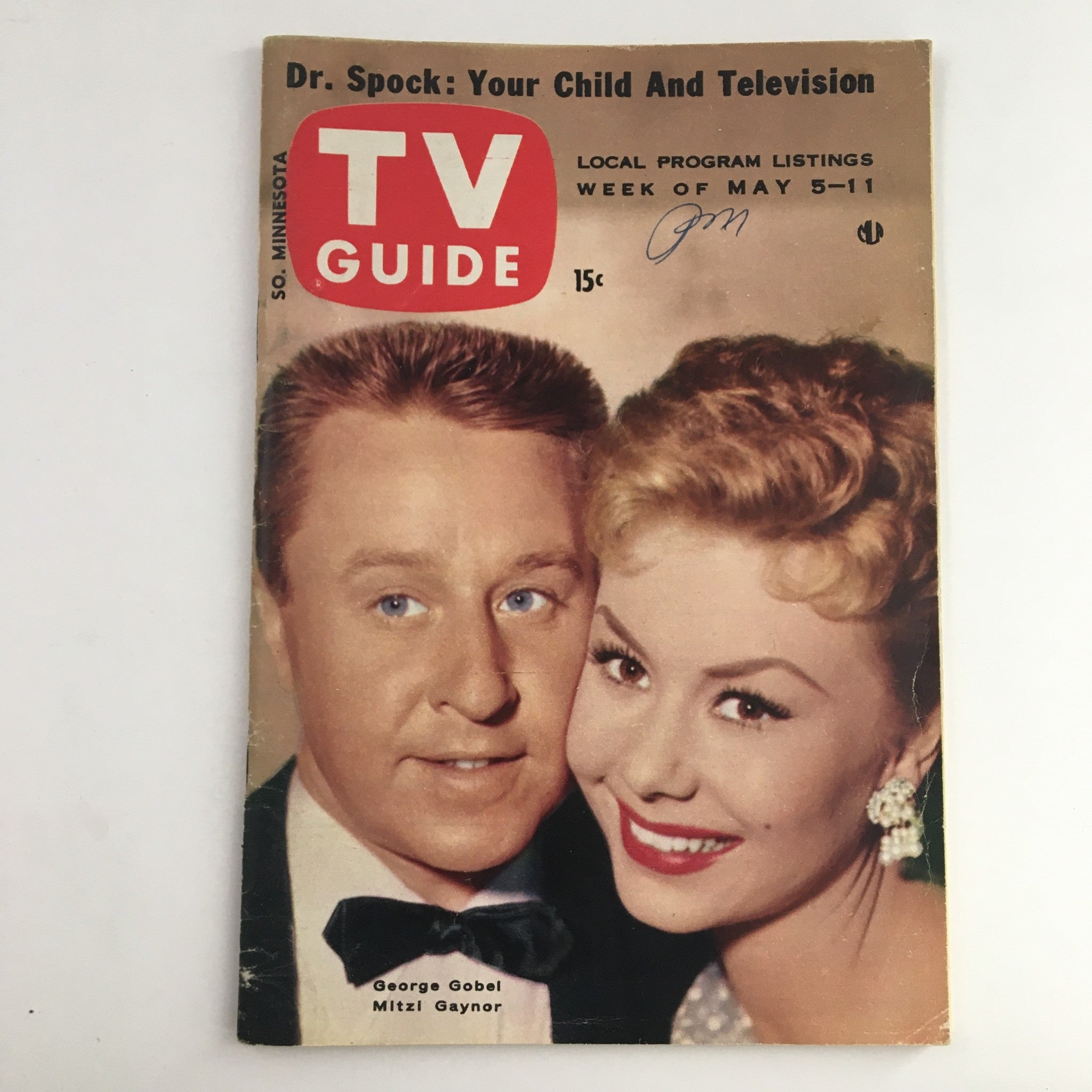 TV Guide Magazine May 5 1956 George Gobei Mitzi Gaynor, Southern Minnesota