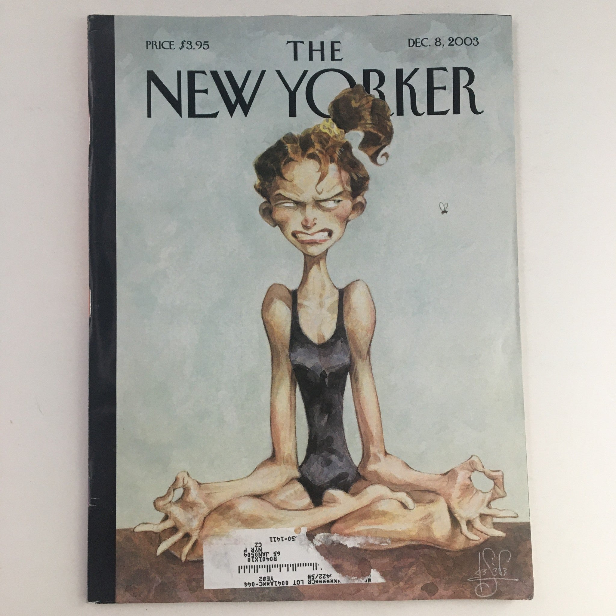 The New Yorker Full Magazine December 8 2003 Ohmmm by Peter de Sève VG