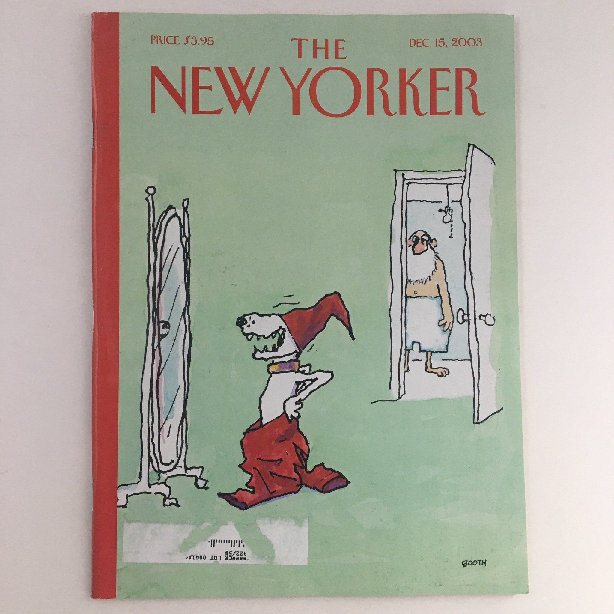 The New Yorker Full Magazine December 15 2003 A Laugh on Santa George Booth VG