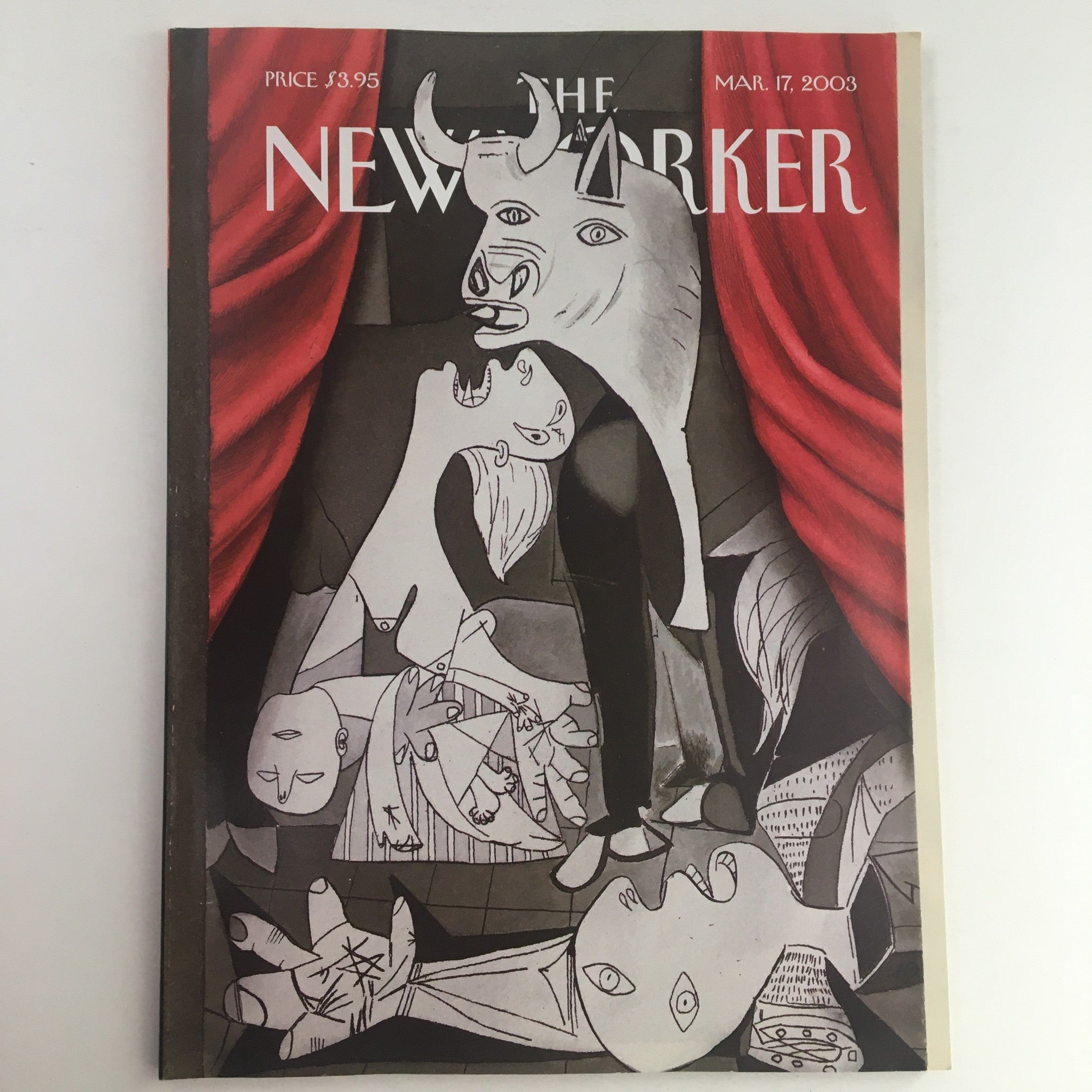 The New Yorker Full Magazine March 17 2003 Setting the Stage by Harry Bliss VG